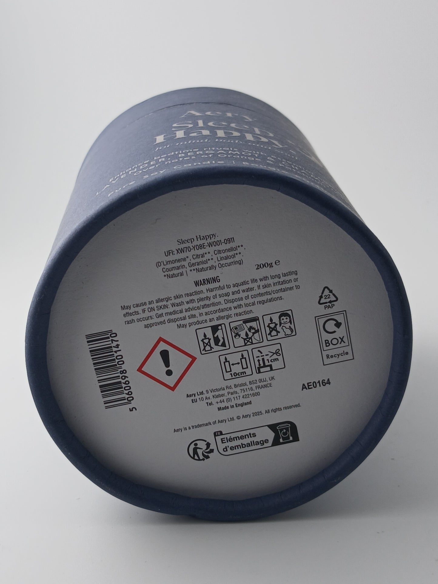 AERY Sleep Happy Pure Soy Candle