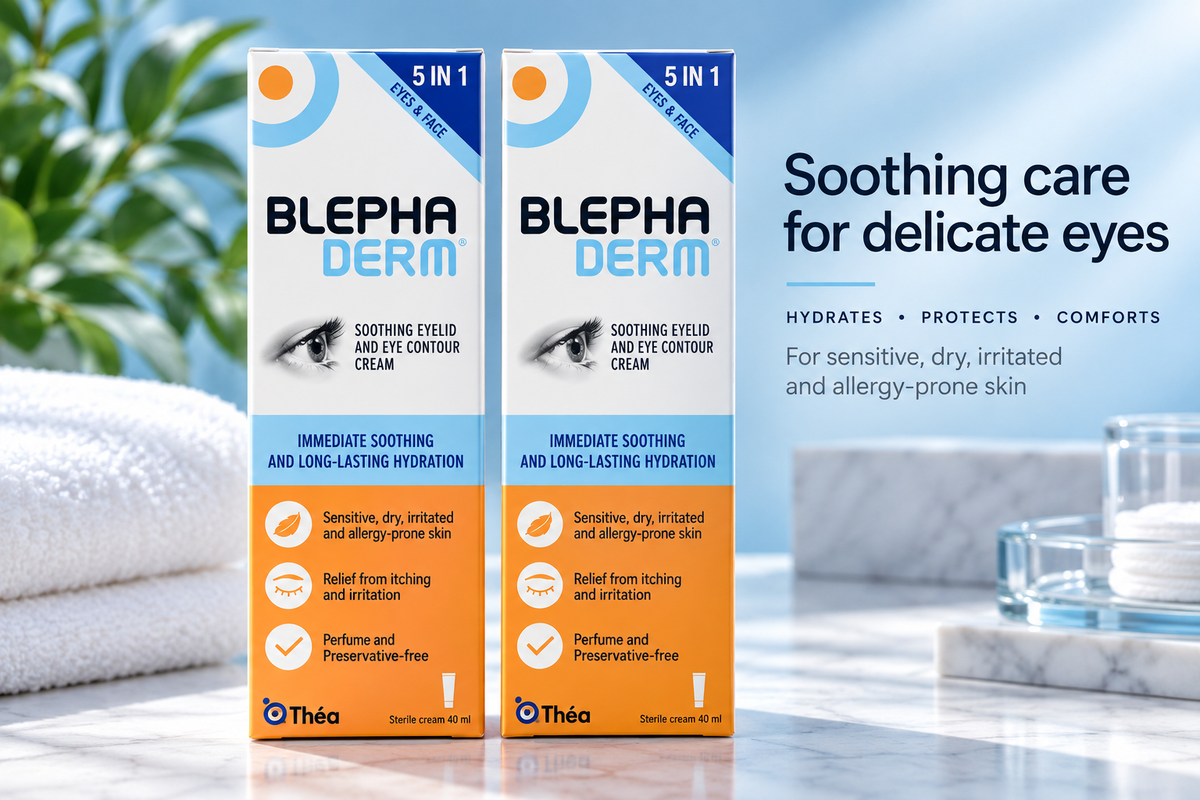 Blephaderm Soothing Eyelid and Eye Contour Cream TWIN PACK - 2X 40ml