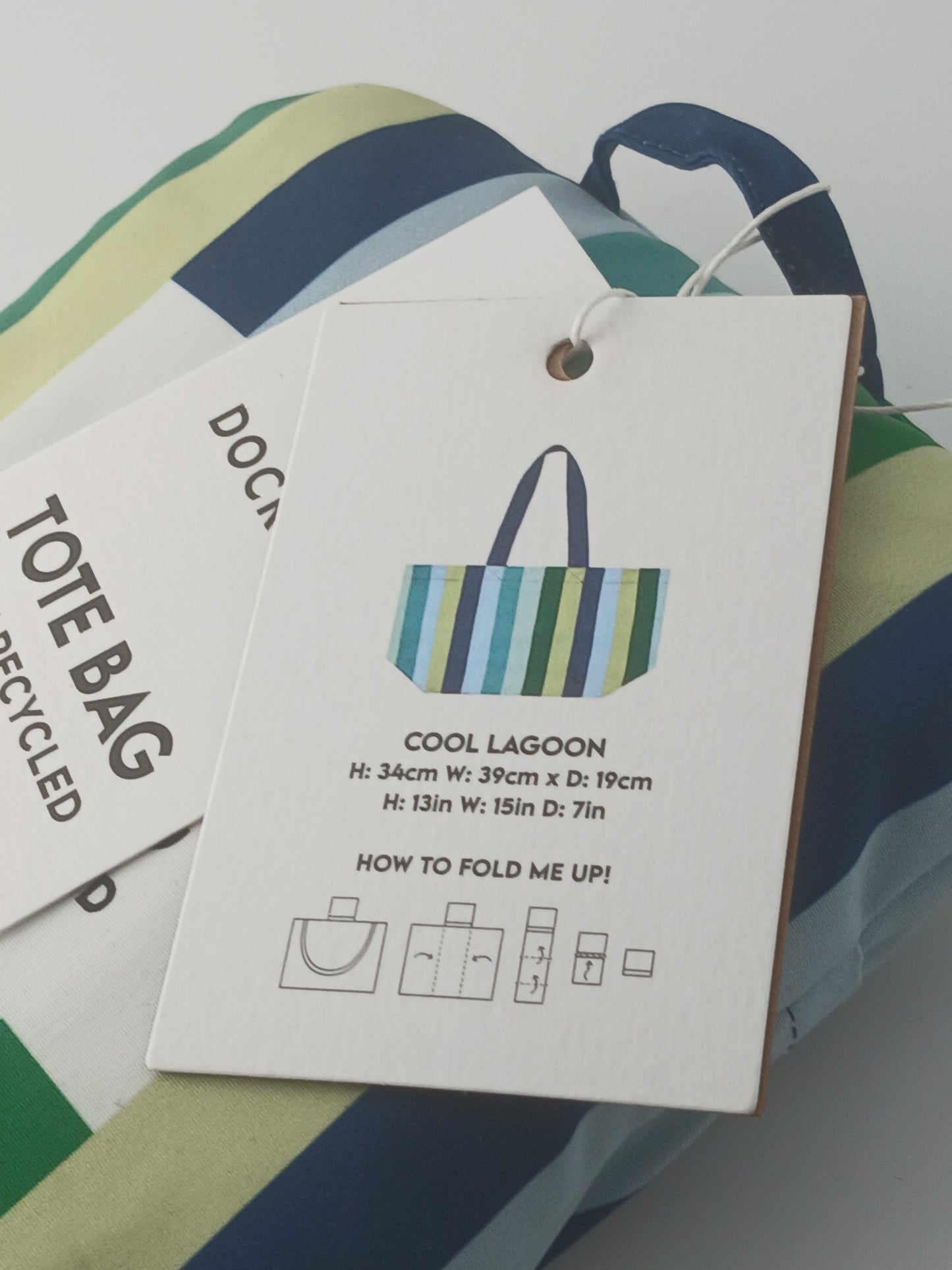 Dock & Bay Beach Tote Bag, Reusable Carrier Bag for Daily Use