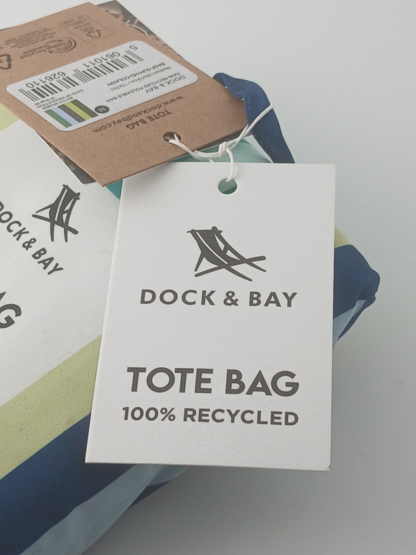 Dock & Bay Beach Tote Bag, Reusable Carrier Bag for Daily Use