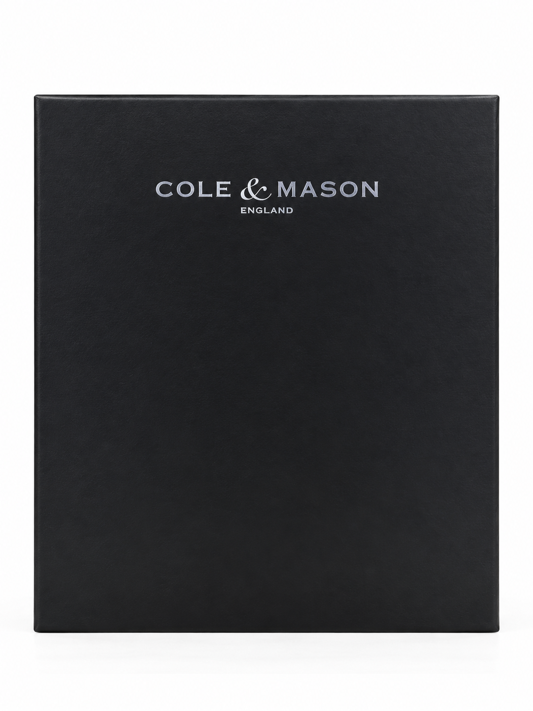 Cole & Mason London 180mm Salt & Pepper Mill Set, High Gloss Black