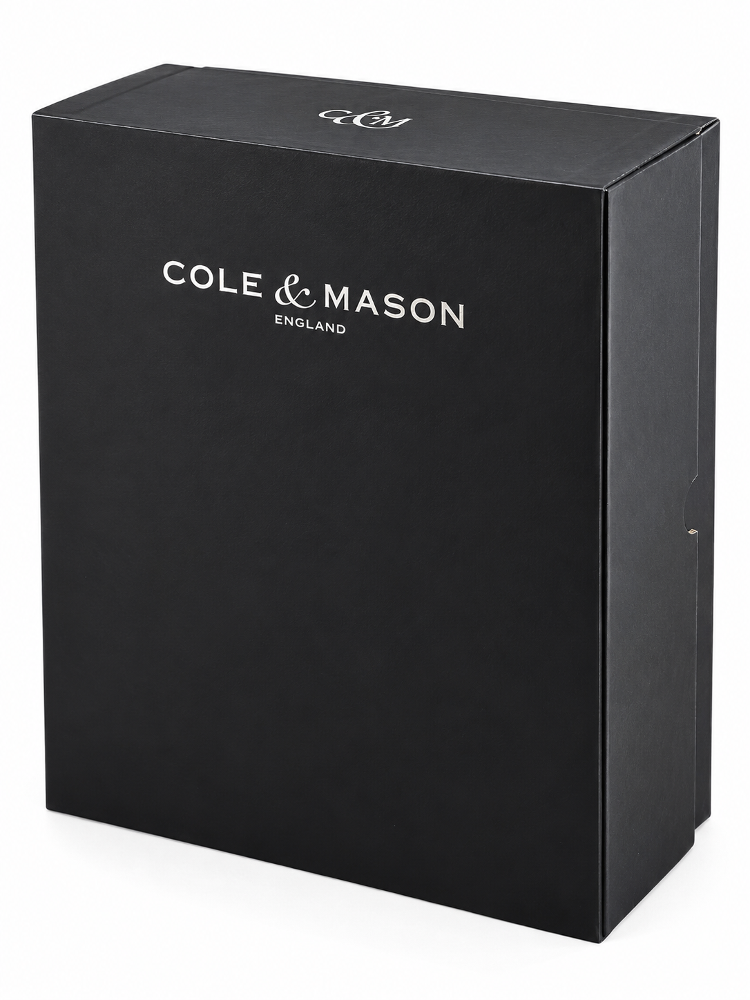 Cole & Mason London 180mm Salt & Pepper Mill Set, High Gloss Black