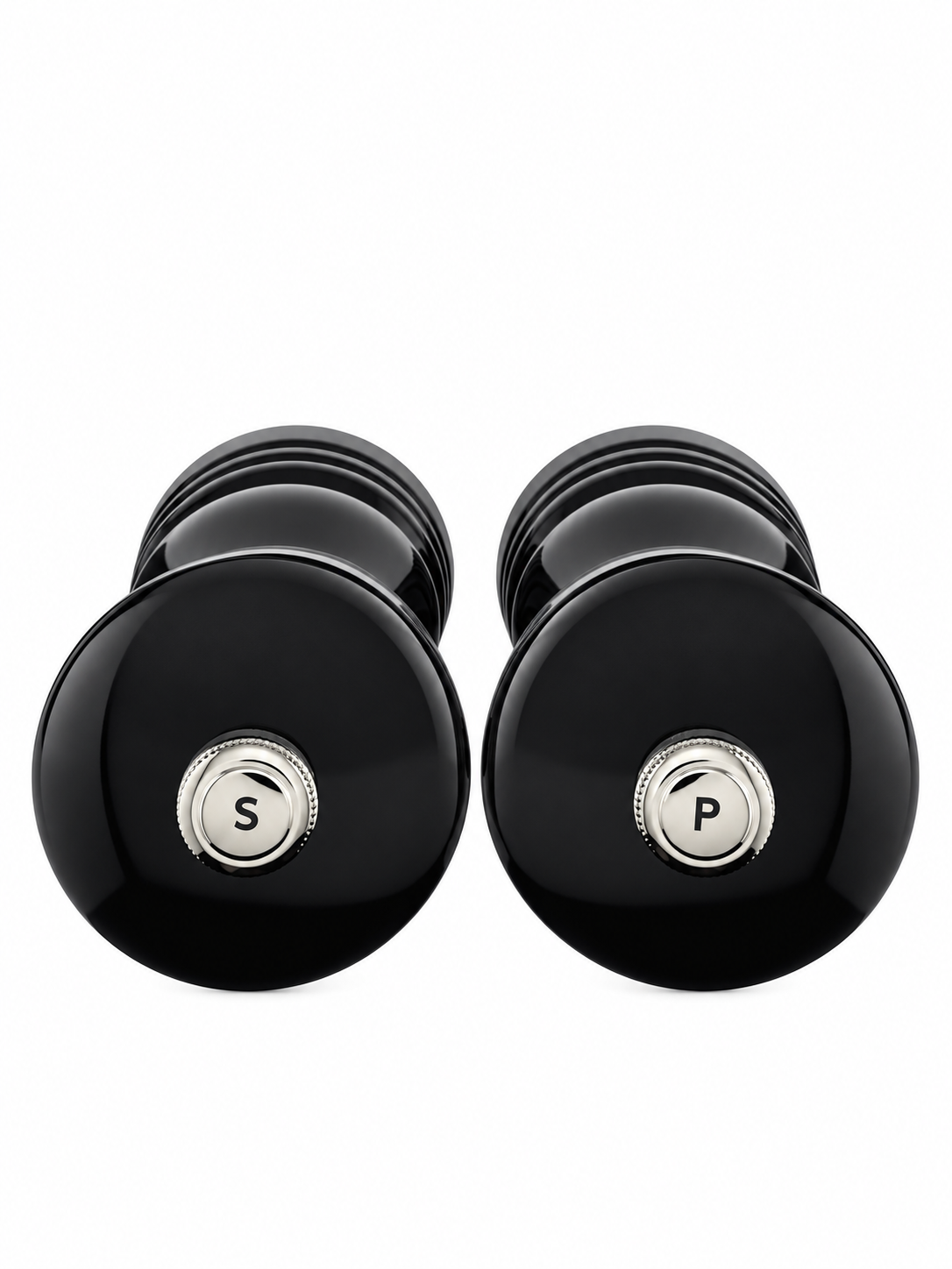 Cole & Mason London 180mm Salt & Pepper Mill Set, High Gloss Black