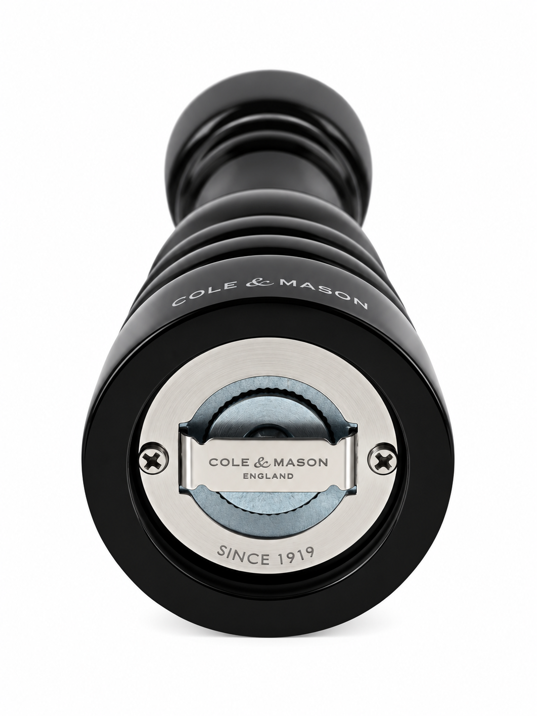 Cole & Mason London 180mm Salt & Pepper Mill Set, High Gloss Black