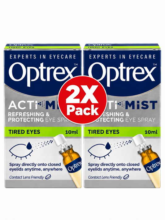 Optrex Actimist Refreshing & Protecting Eye Spray, 2 x 10ml