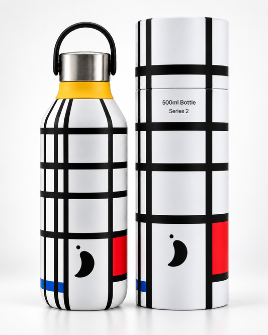 Chilly's x Tate Piet Mondrian Series 2 Insulated Water Bottle 500ml