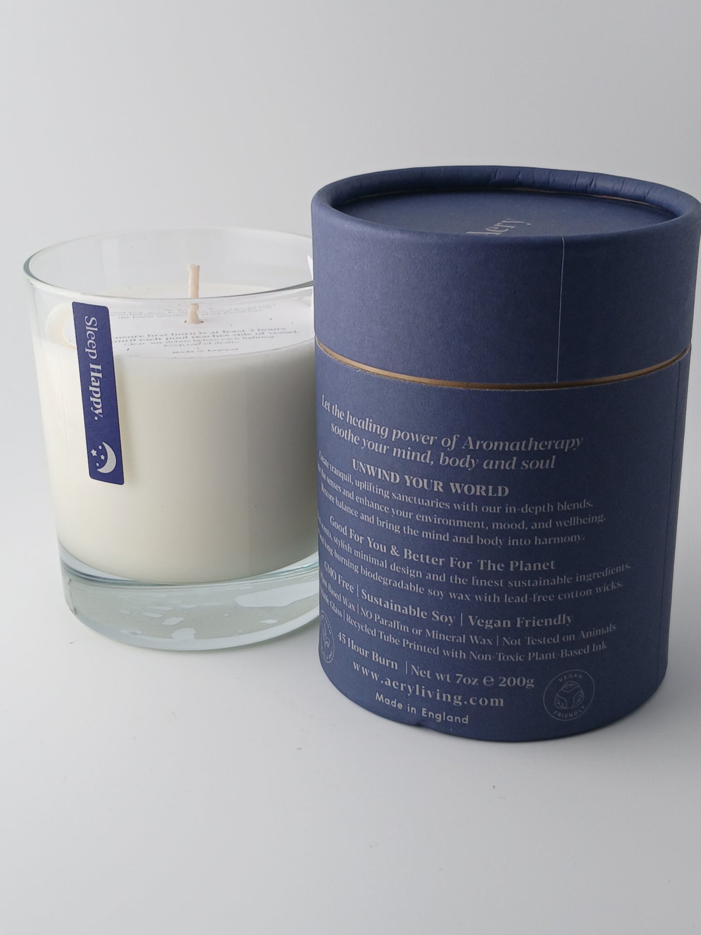 AERY Sleep Happy Pure Soy Candle