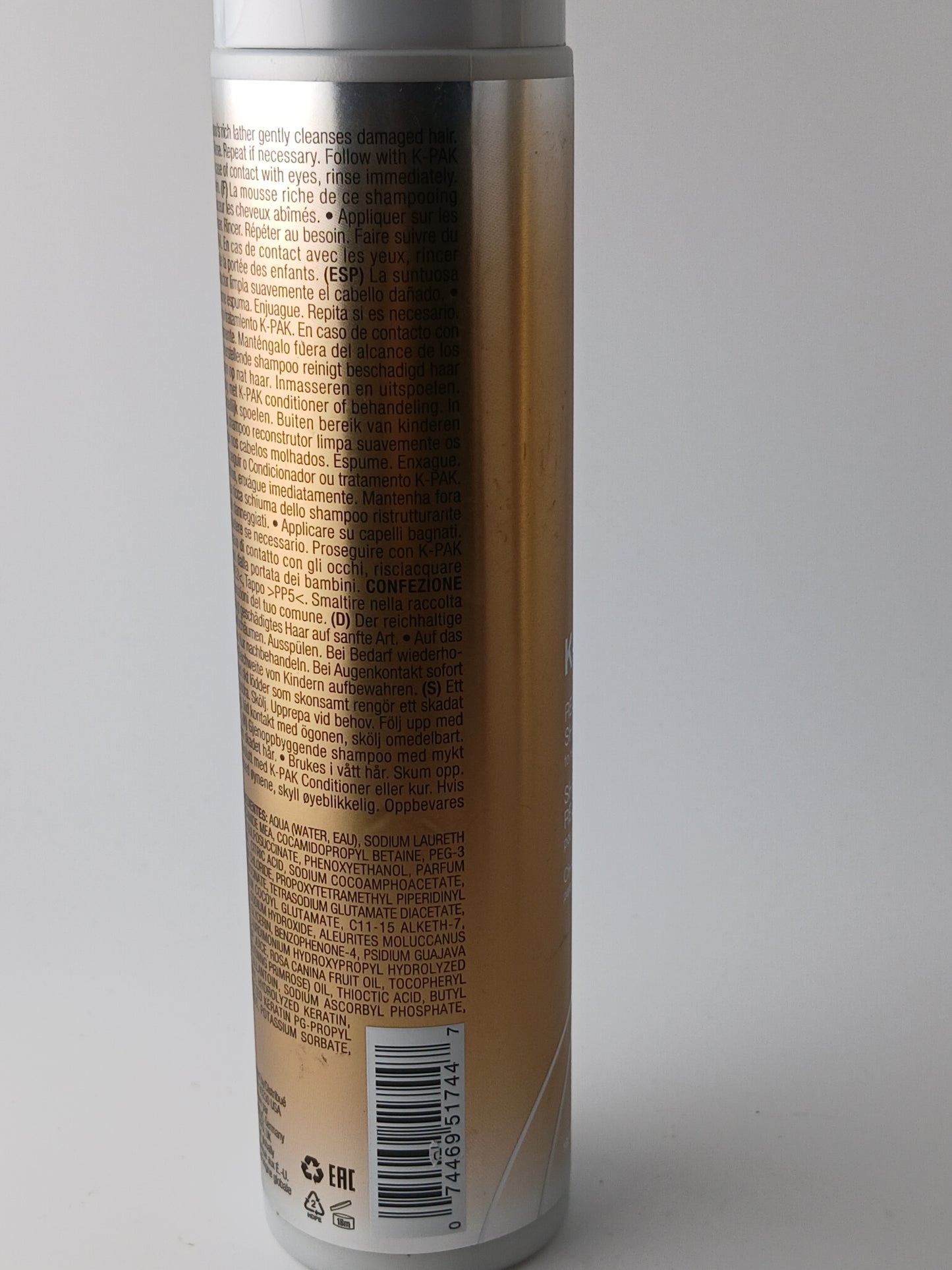 JOICO K-PAK Reconstructing Shampoo, 300ml