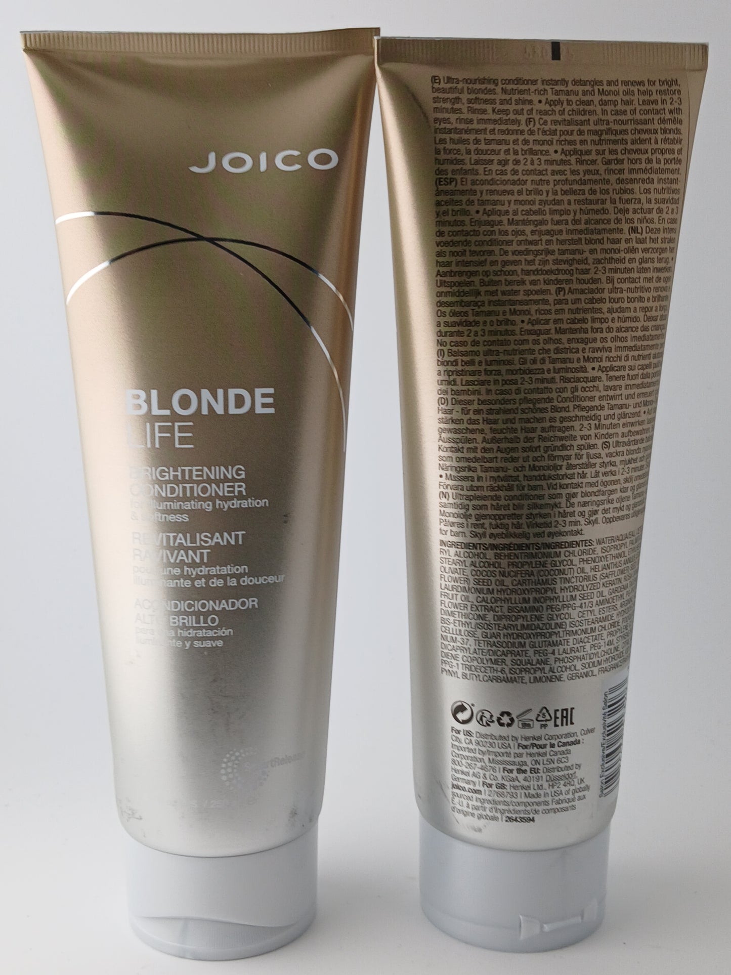 JOICO Blonde Life Brightening Conditioner Twin Pack