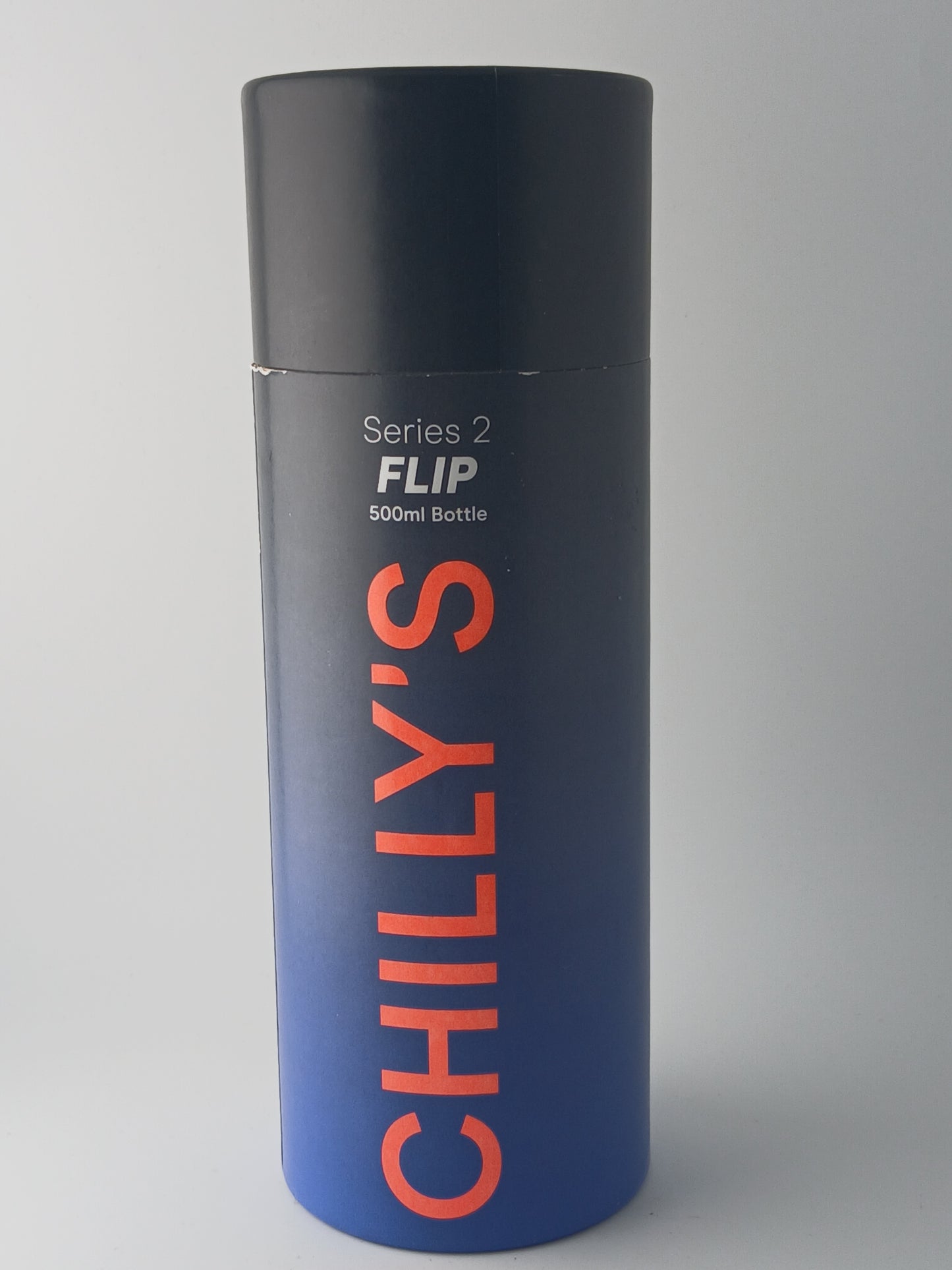 Chilly's Series 2 Ombre Collection Midnight Flip Reusable Water Bottle 500ml