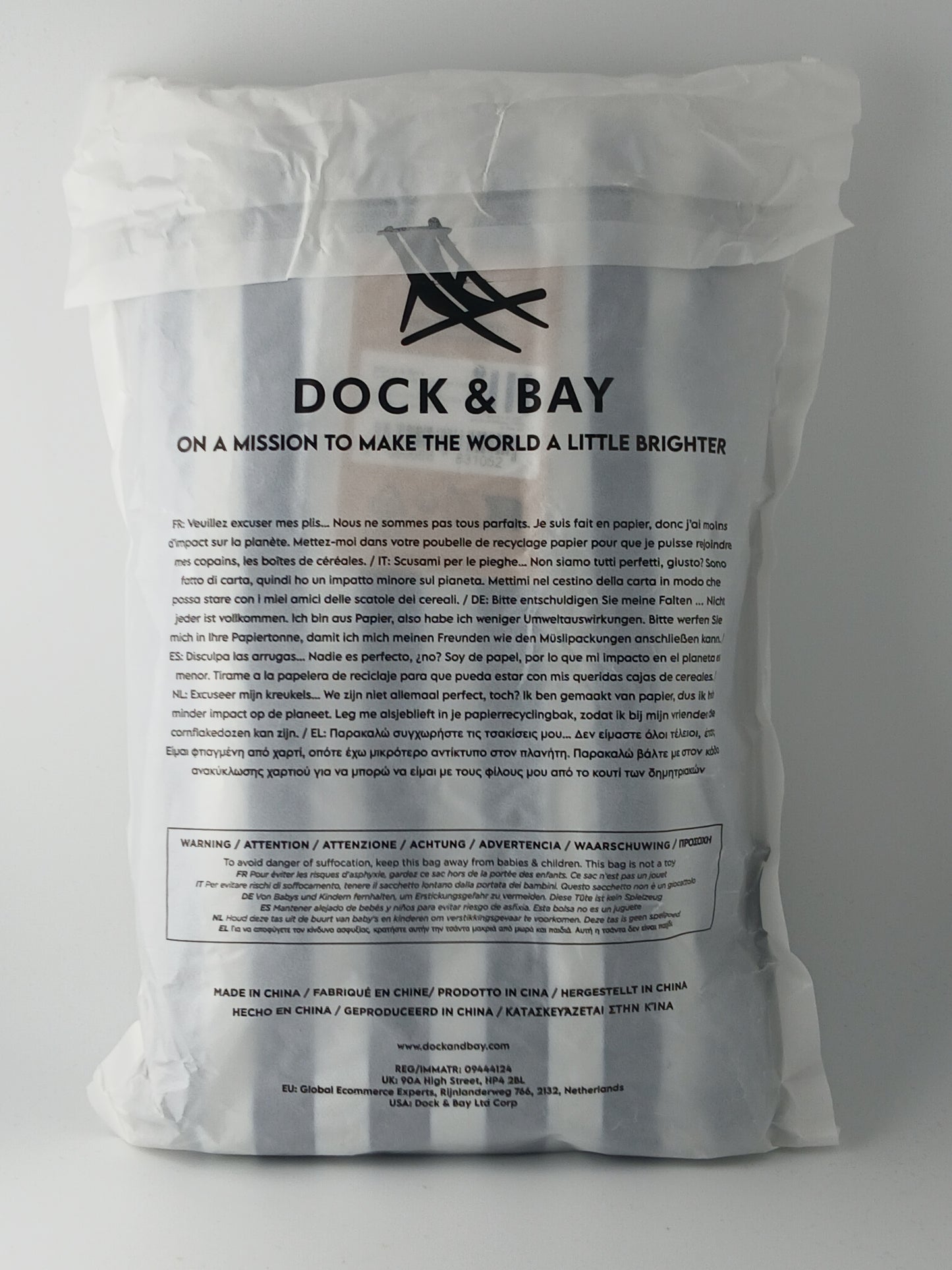 Dock & Bay Quick Dry Beach Towel, XL, Whitsunday Blue White Stripes