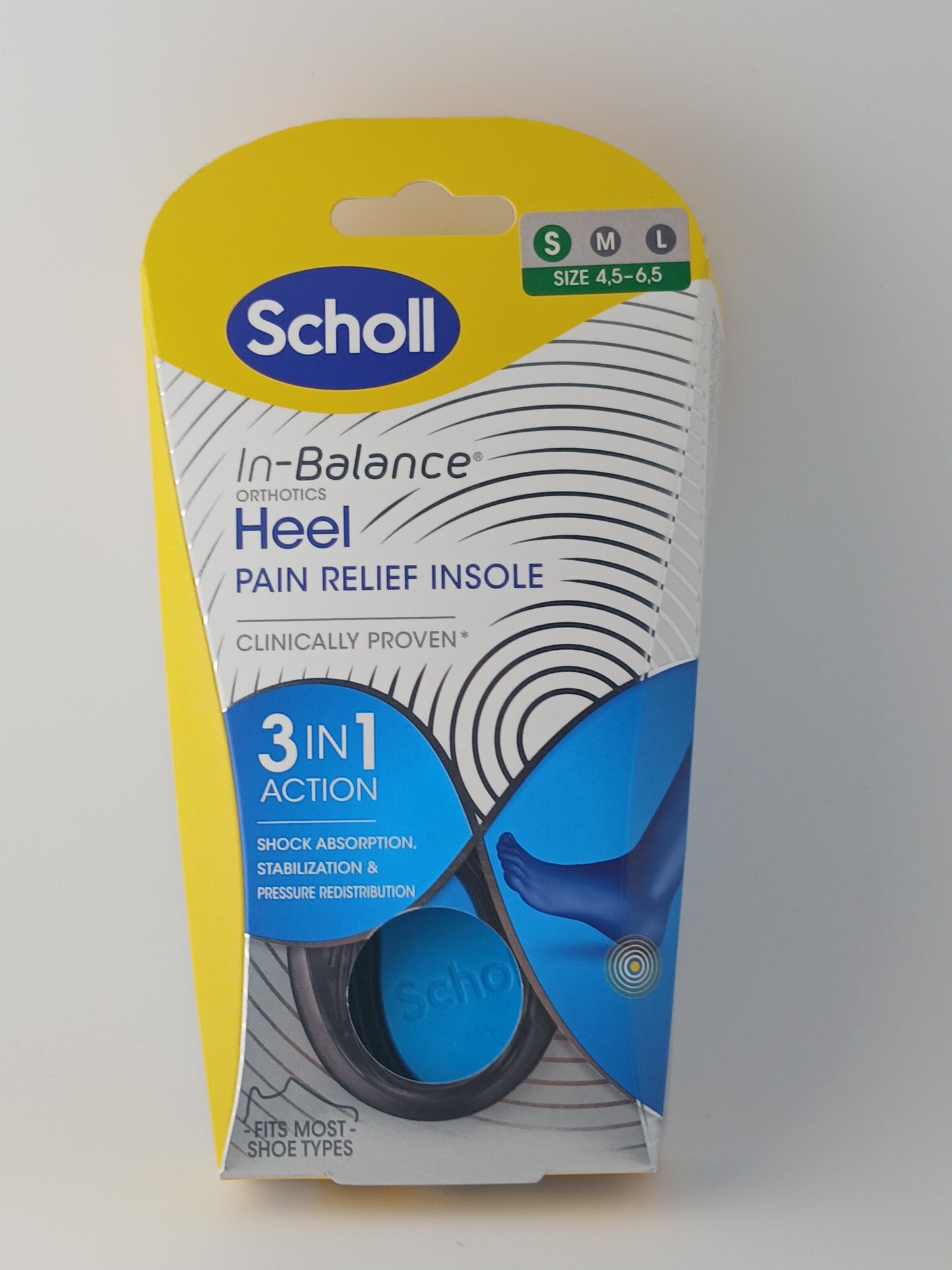 Scholl In-Balance Heel Pain Relief Insole