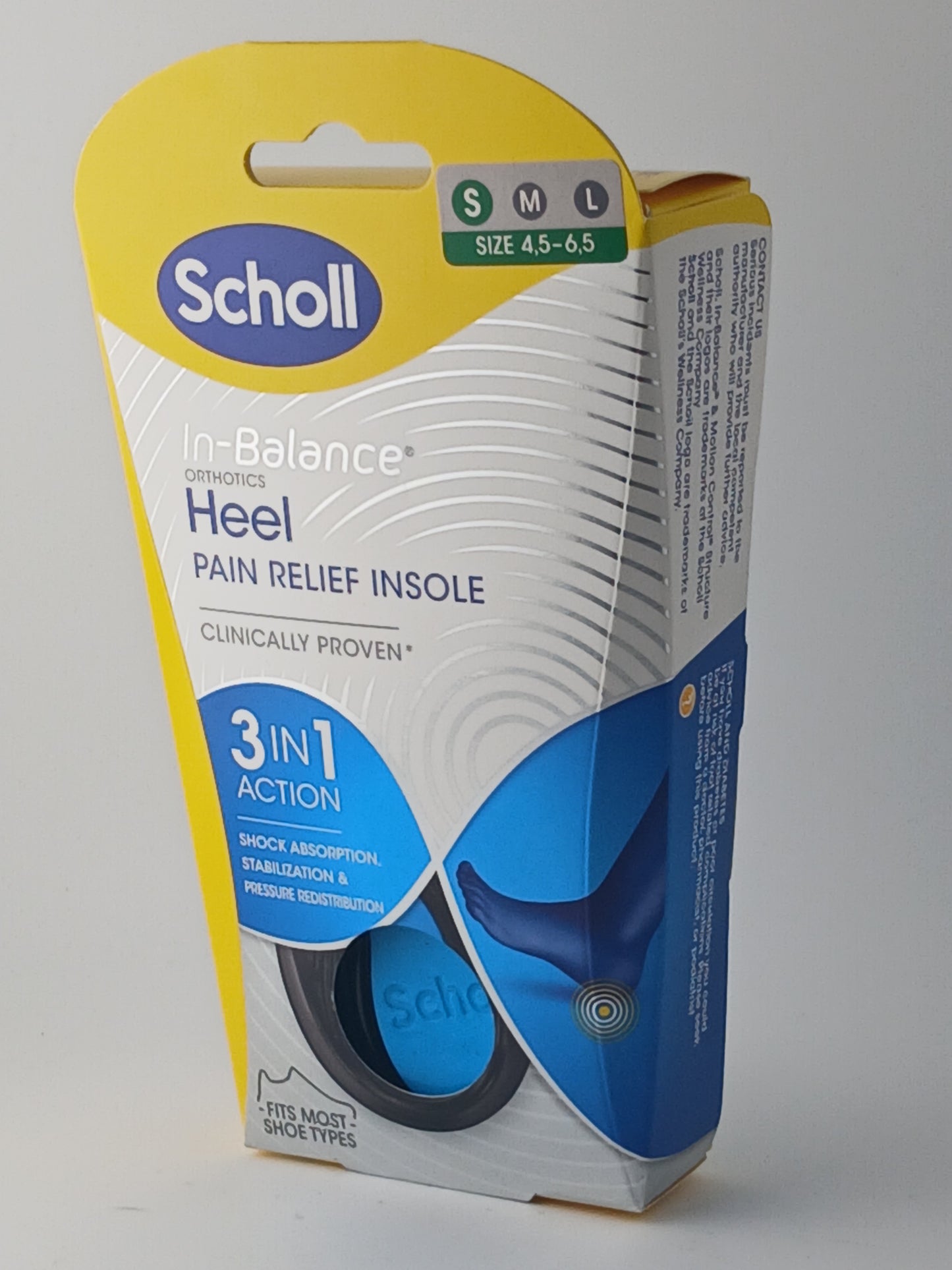 Scholl In-Balance Heel Pain Relief Insole