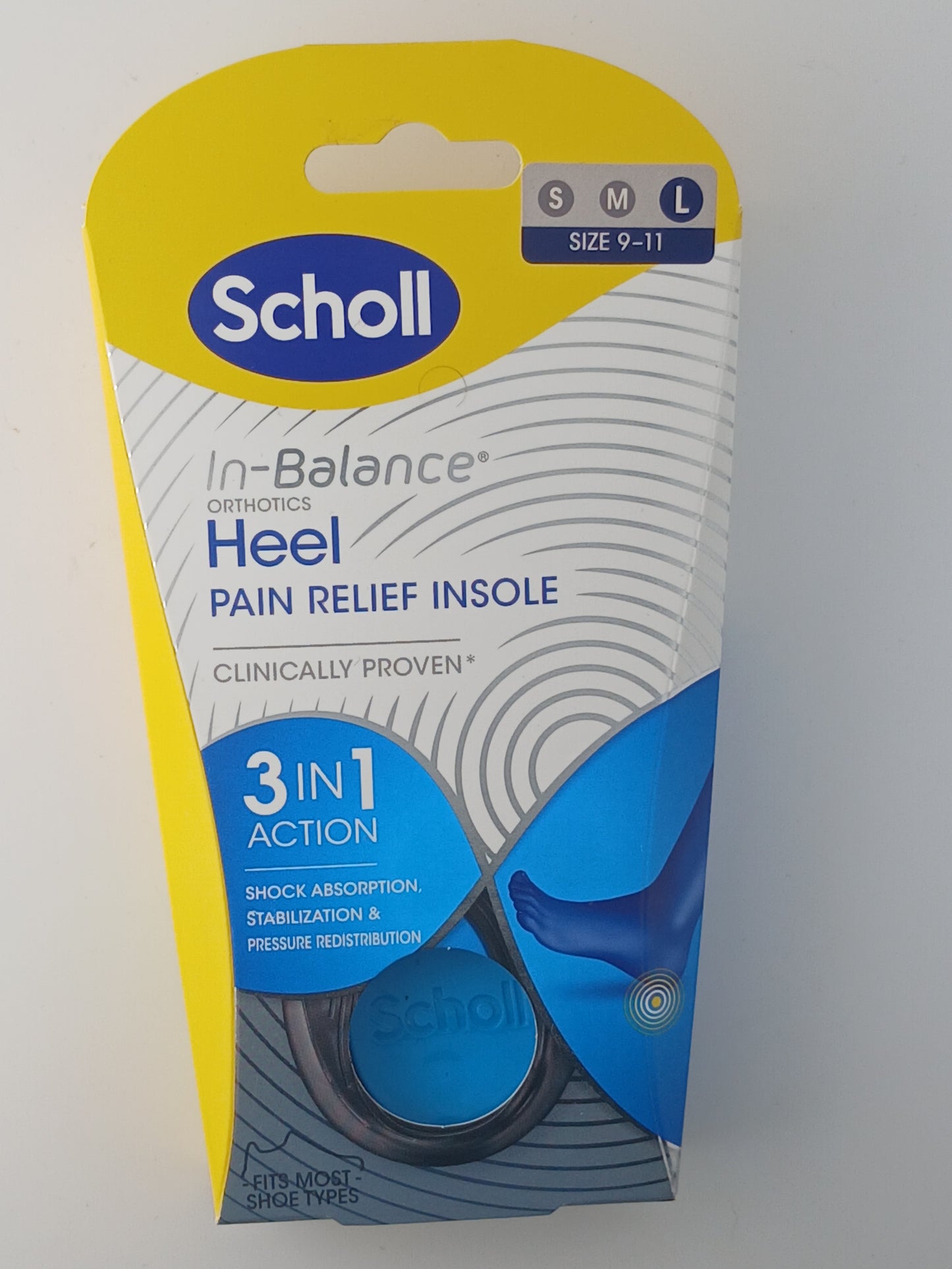 Scholl In-Balance Heel Pain Relief Insole