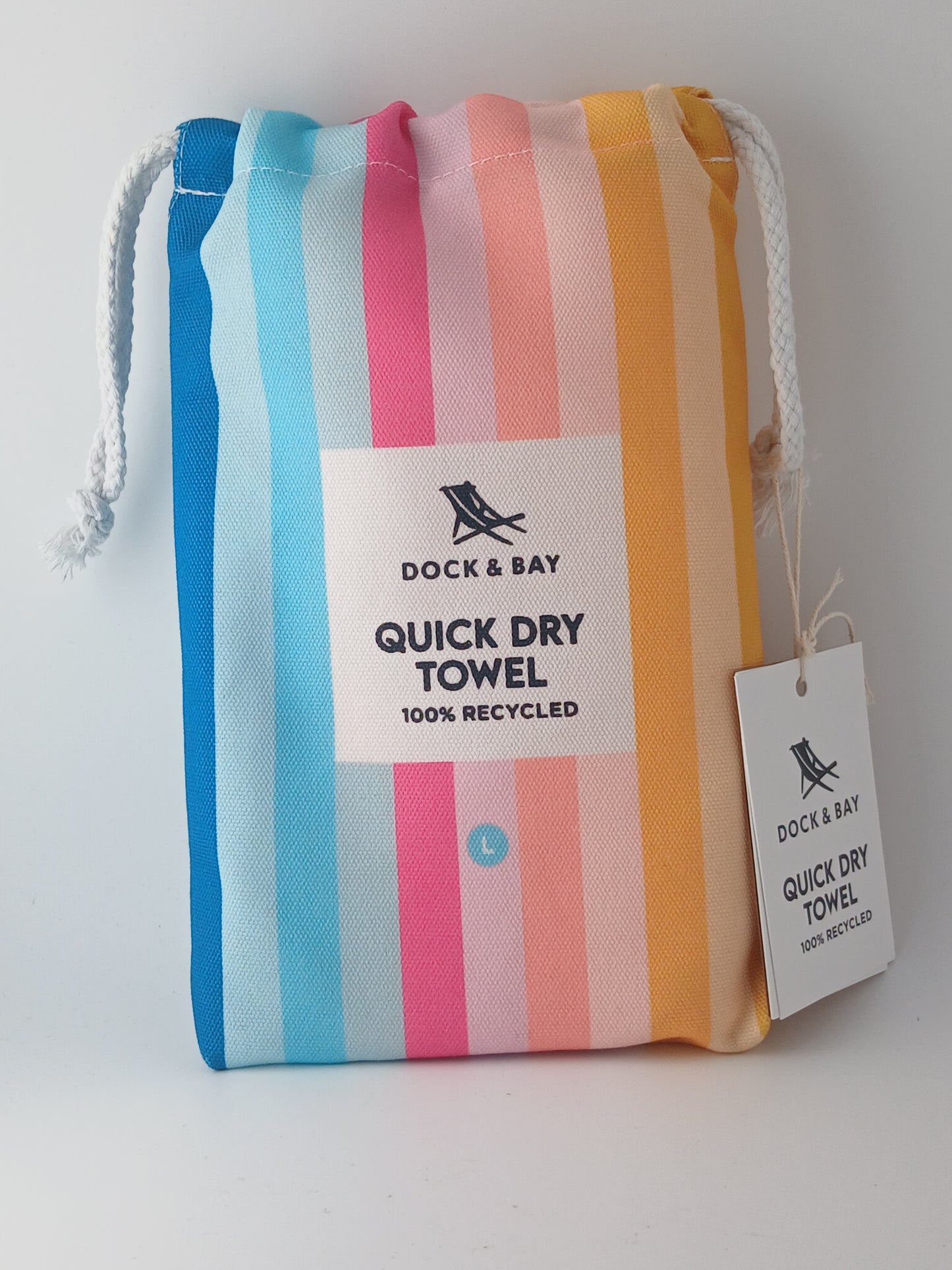 Dock & Bay Quick Dry Beach Towel - Large - Coastal Candy