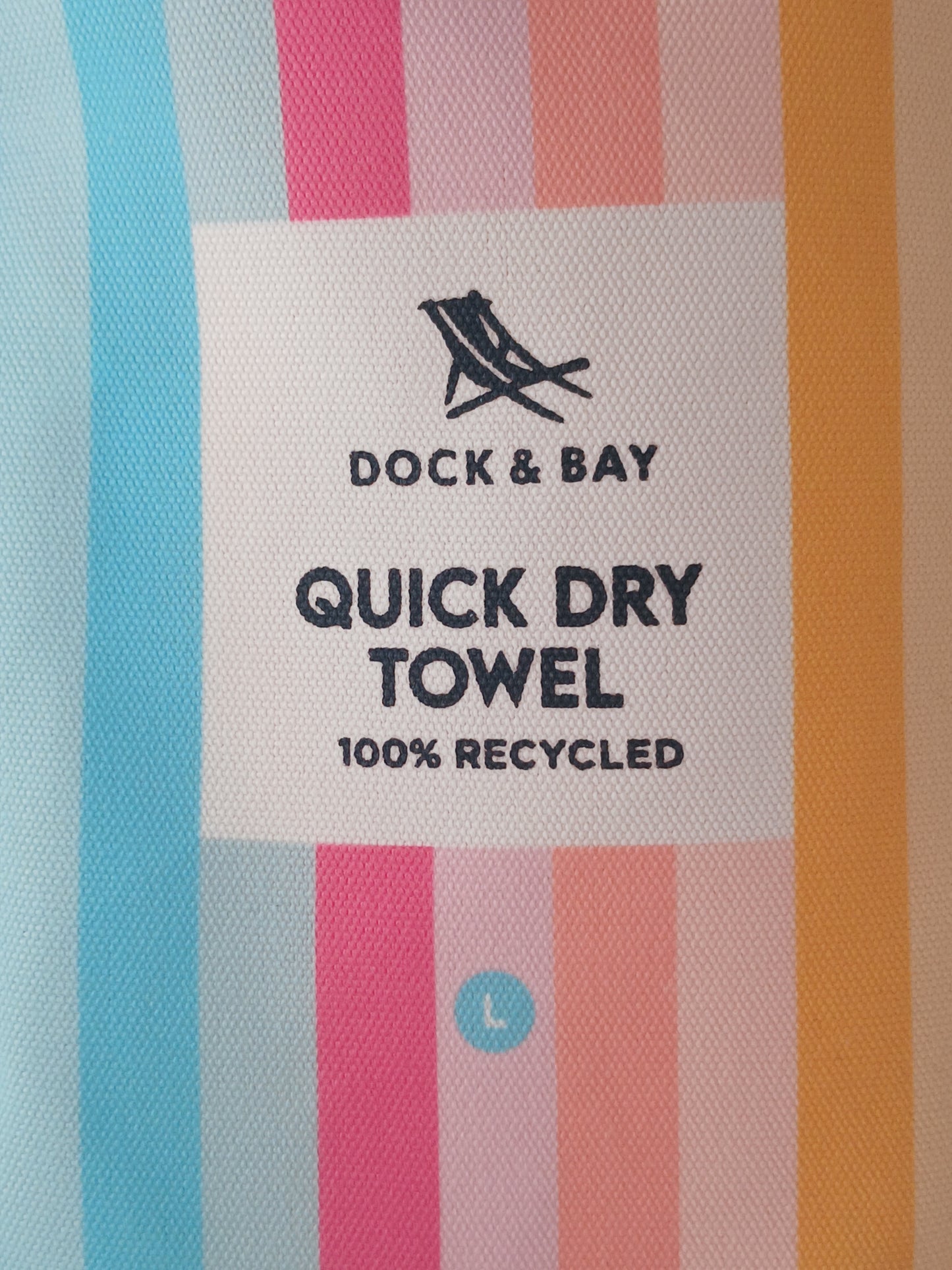Dock & Bay Quick Dry Beach Towel - Large - Coastal Candy
