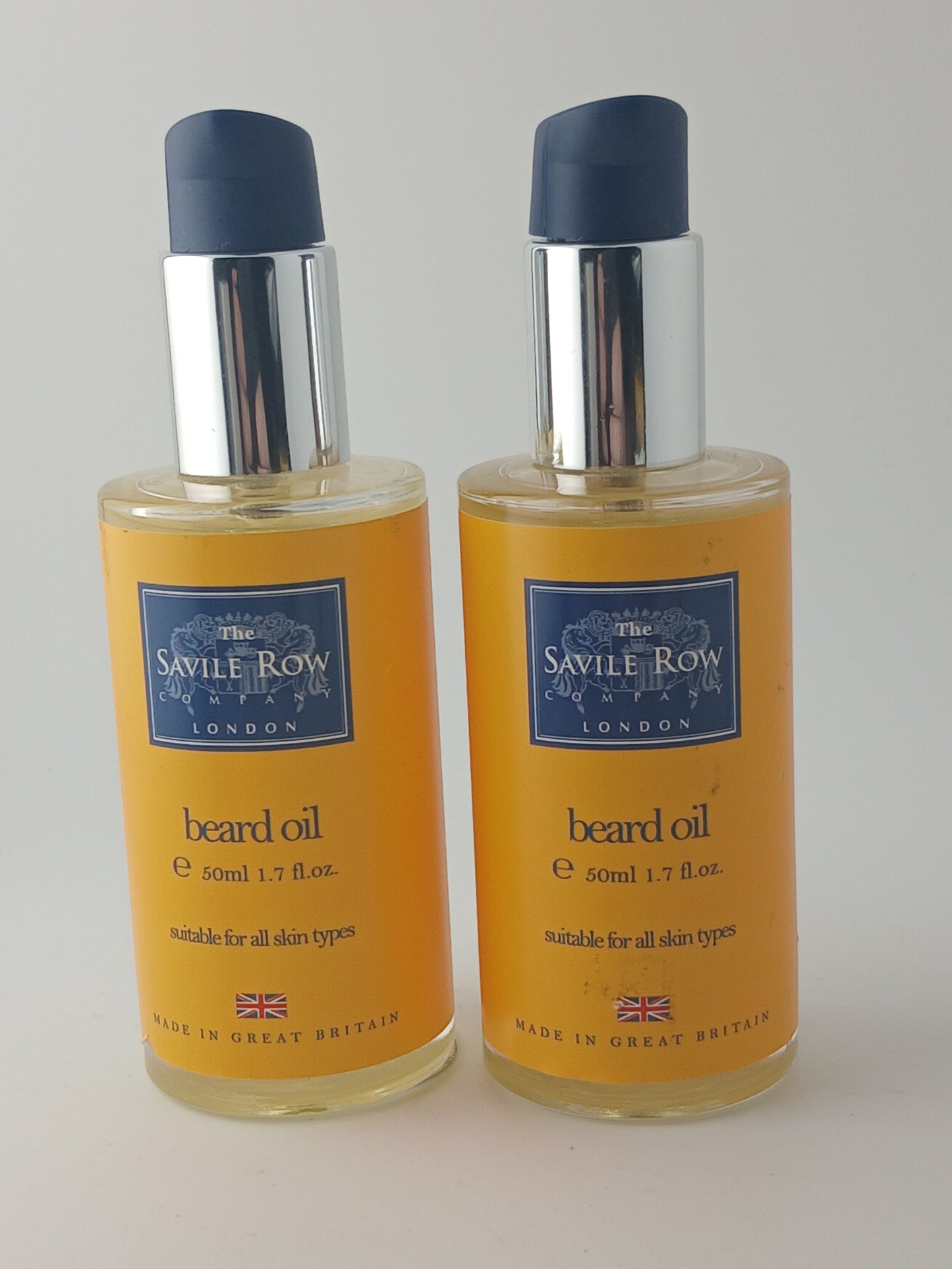 Savile Row London Mayfair Beard Oil, Pack of 2 x 50ml
