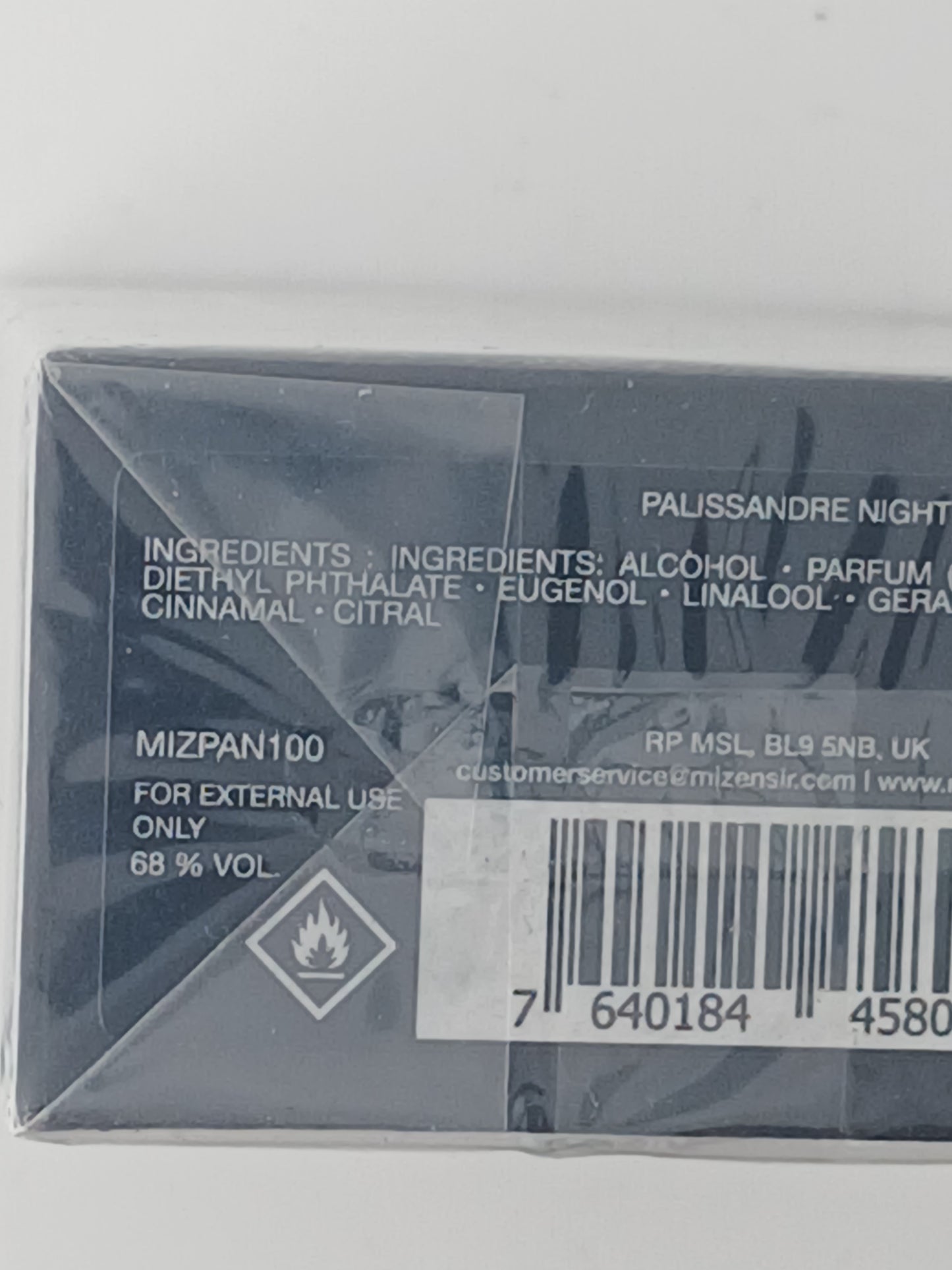 Mizensir Palissandre Night Eau de Parfum 100ml
