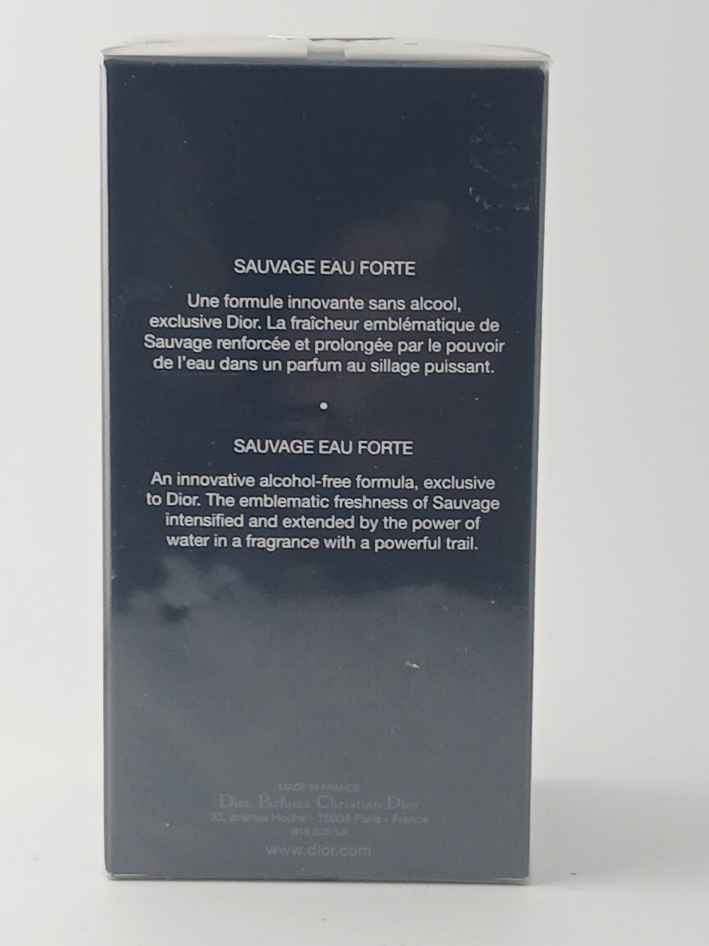 Dior Sauvage Eau Forte 100ml Parfum, Alcohol-Free Spray