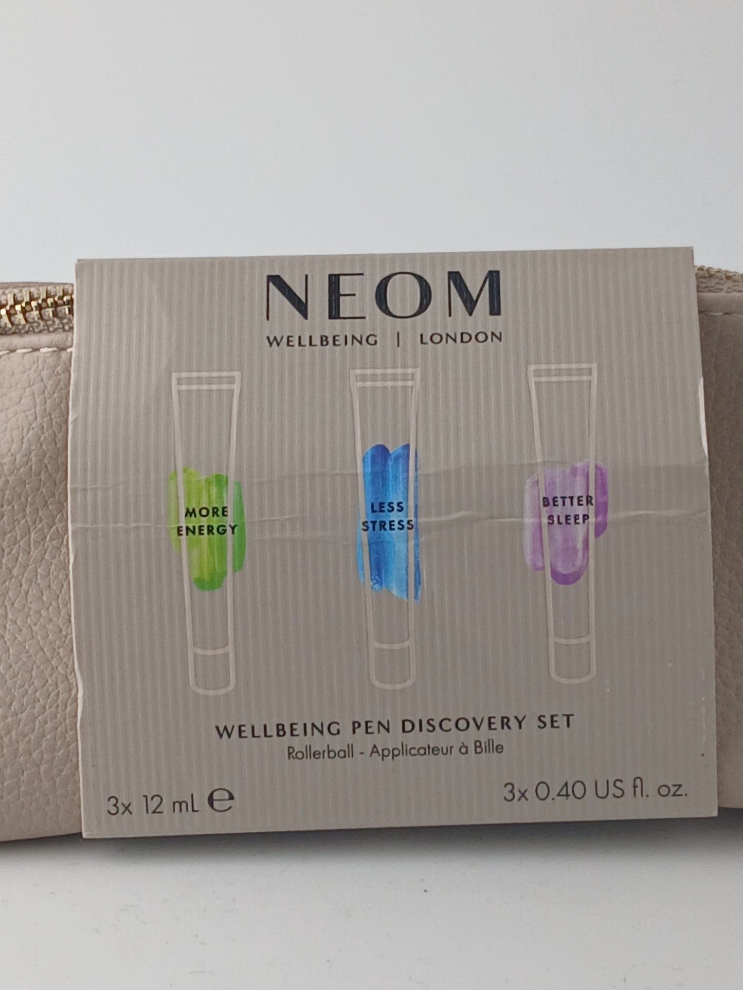 NEOM Wellbeing Pen Discovery Set, Essential Oil Perfume Roll On