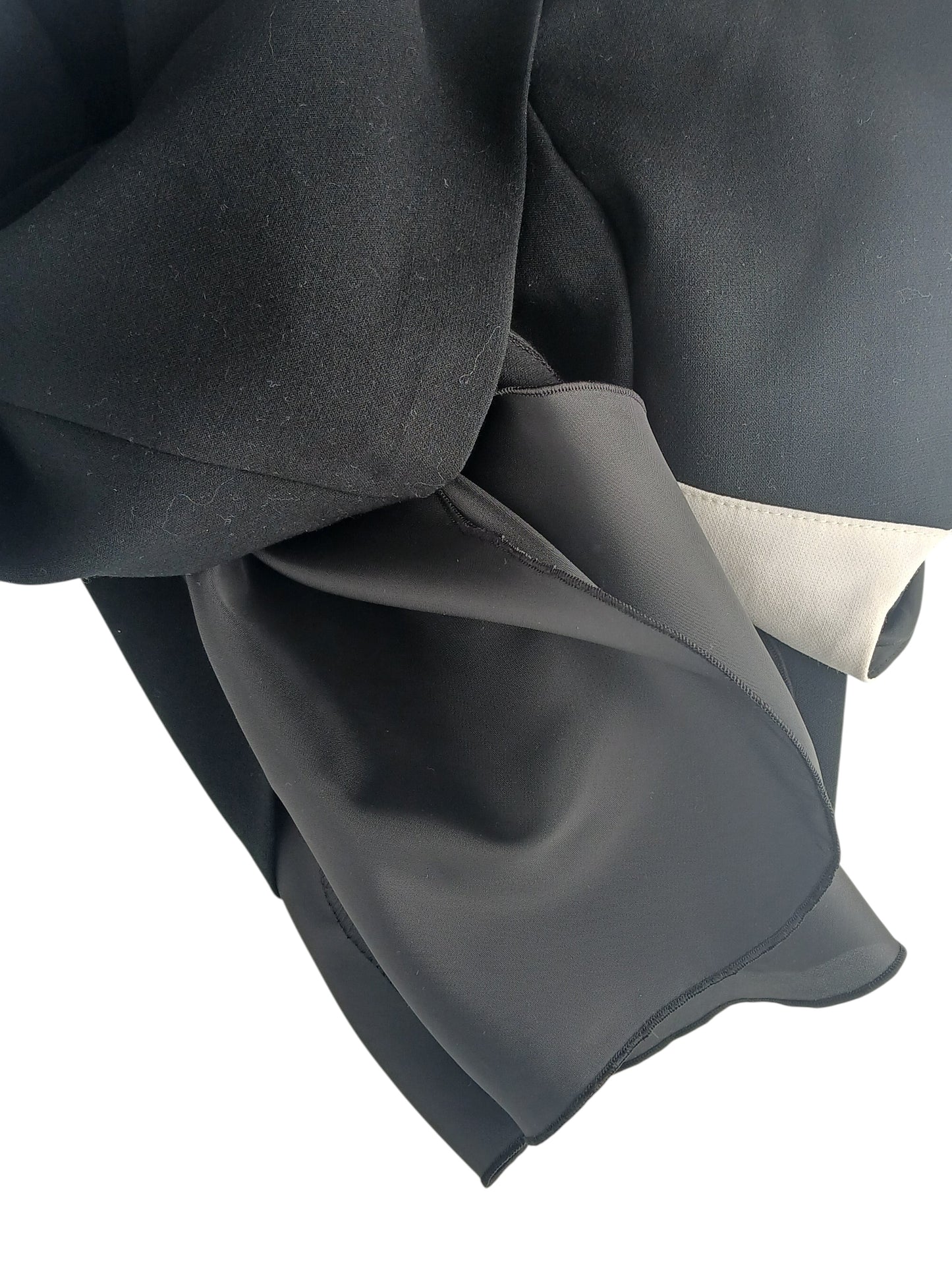 Department Store UK M&S black knee-length pencil dress with belt detail for smart-casual or work wear.