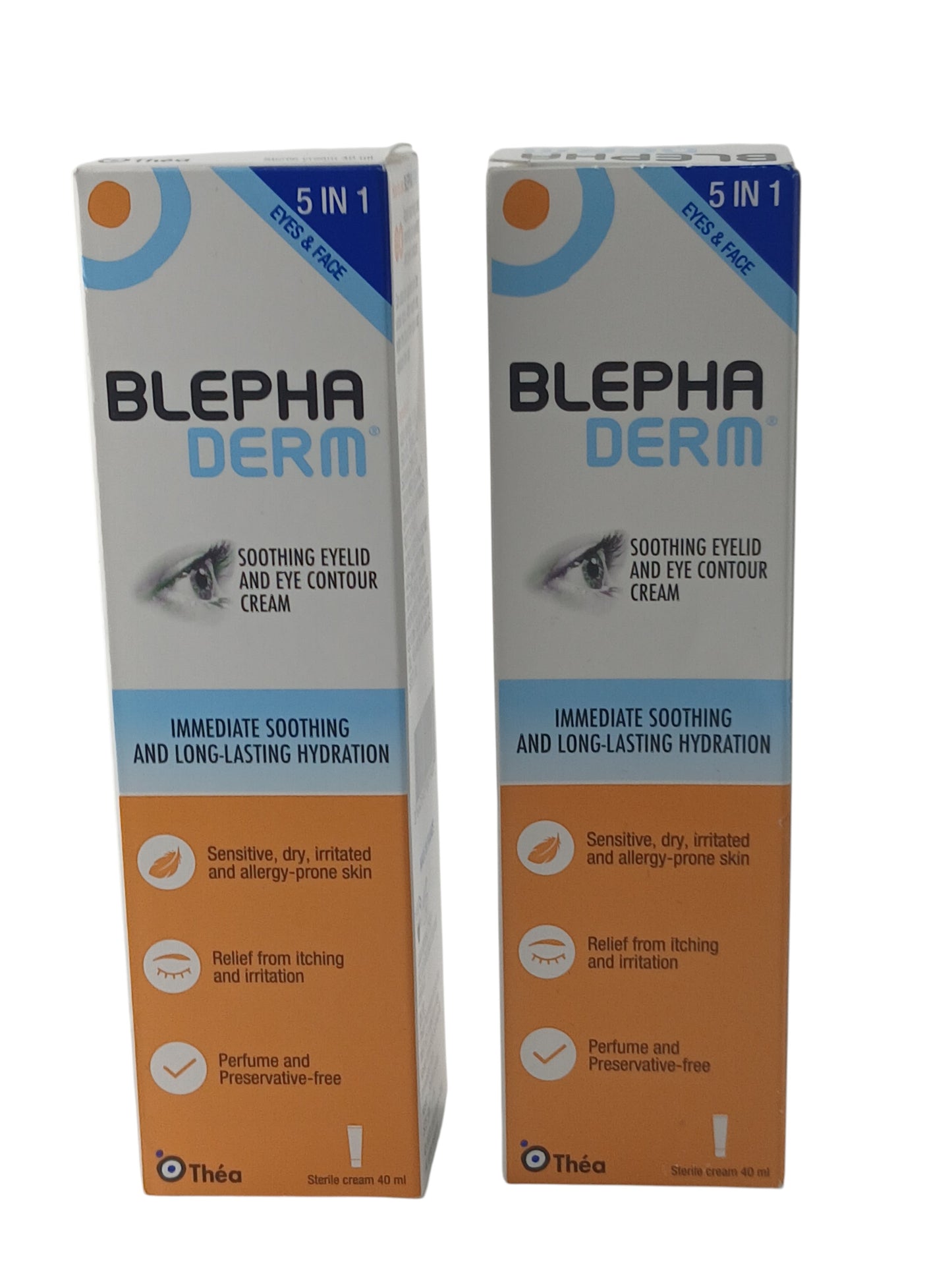 Department Store UK Blephaderm soothing eyelid and eye contour cream twin pack for sensitive and dry skin