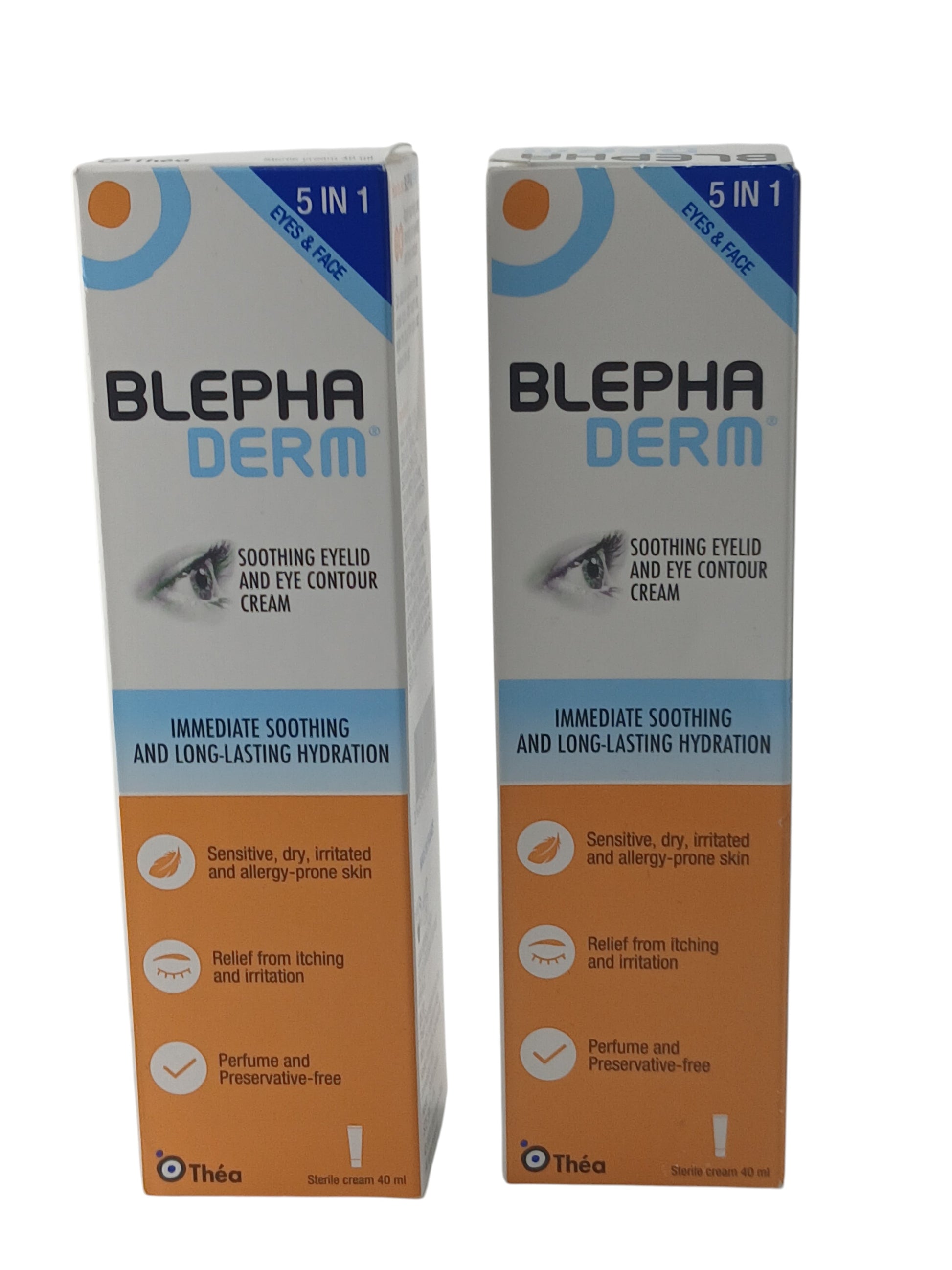 Department Store UK Blephaderm soothing eyelid and eye contour cream twin pack for sensitive and dry skin