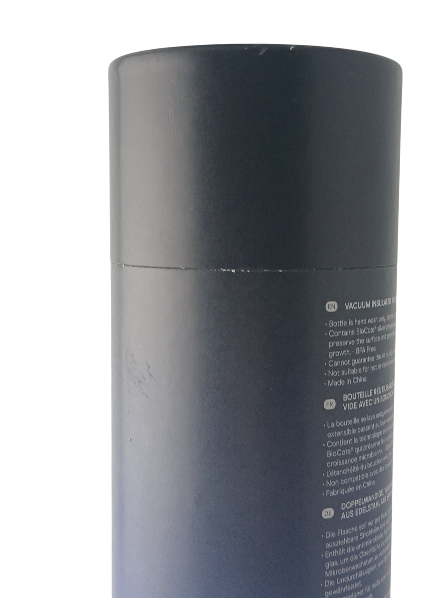 Department Store UK Chilly's Series 2 Midnight ombre reusable water bottle with navy to black gradient finish