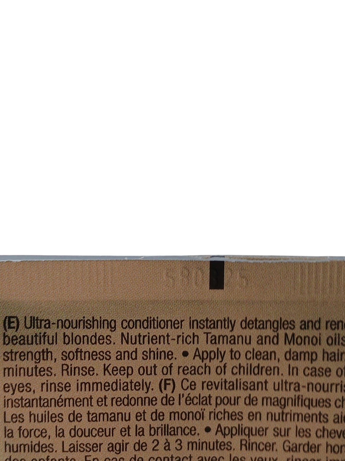 Department Store UK JOICO Blonde Life Brightening Conditioner twin pack packaging with product instructions
