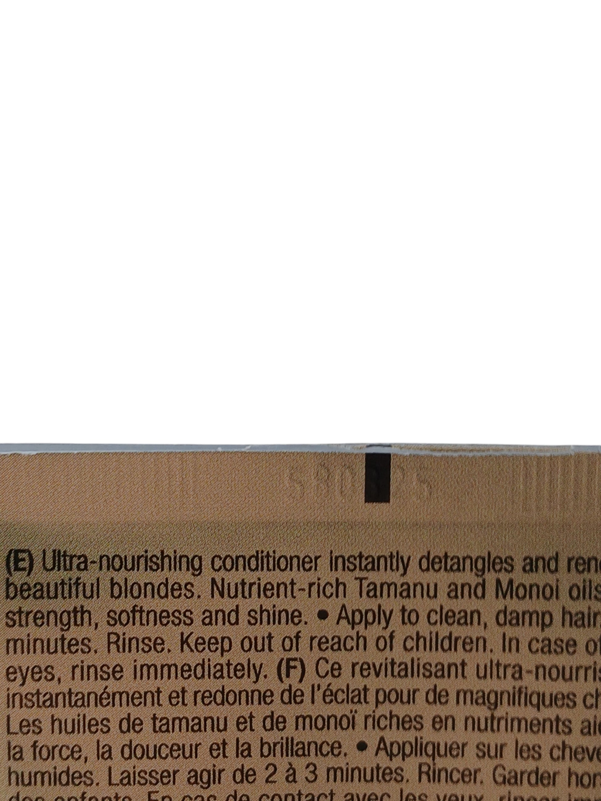 Department Store UK JOICO Blonde Life Brightening Conditioner twin pack packaging with product instructions