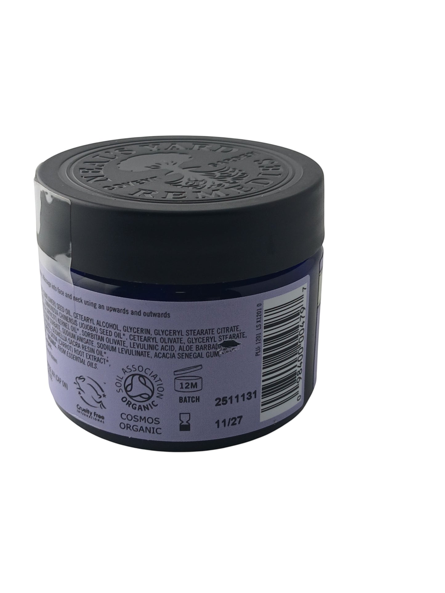 Department Store UK Neal's Yard Remedies Rejuvenating Frankincense Hydrating Cream in a signature blue glass jar