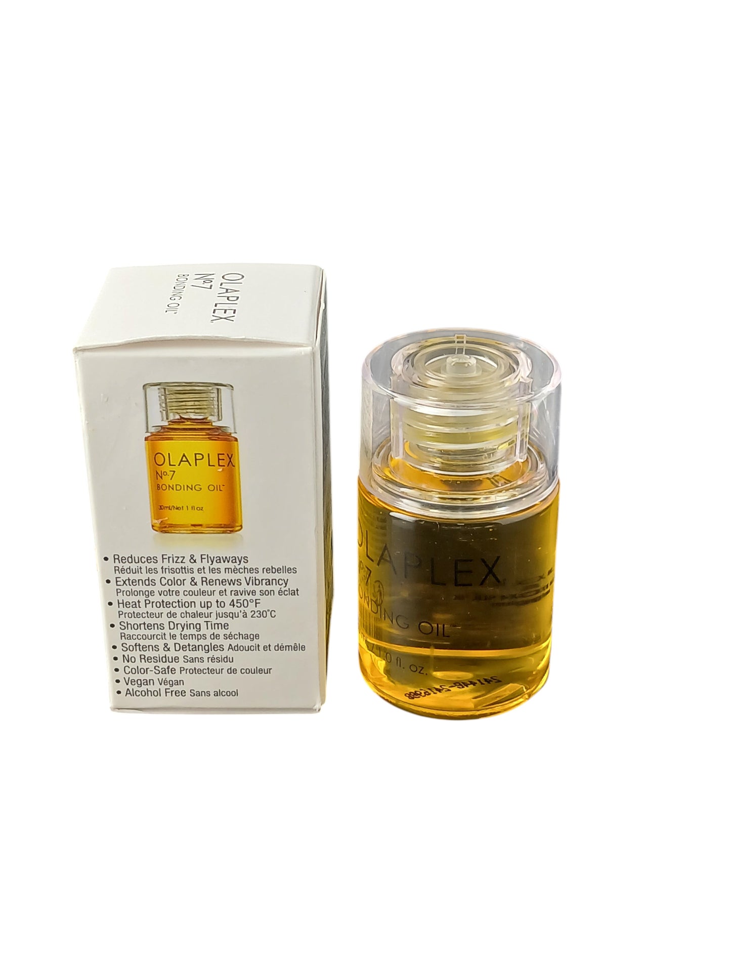 Department Store UK Olaplex No.7 Bonding Oil twin pack featuring a 30ml bottle and its product box.