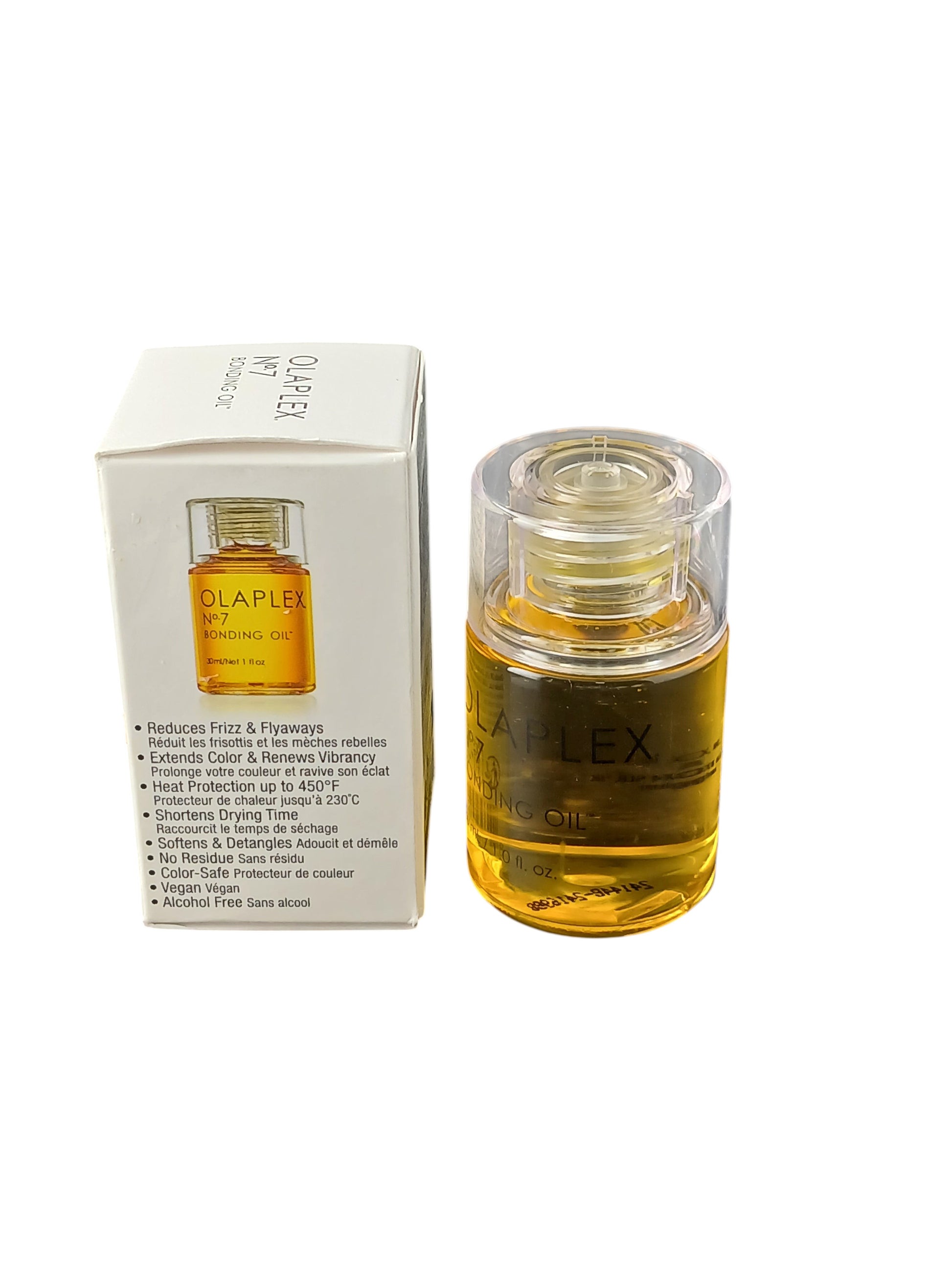 Department Store UK Olaplex No.7 Bonding Oil twin pack featuring a 30ml bottle and its product box.
