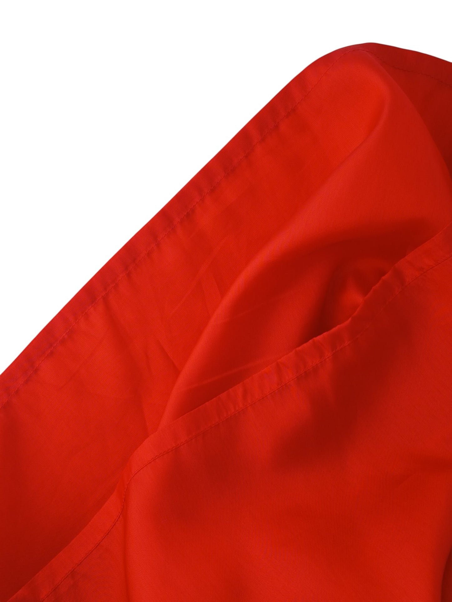 Department Store UK P.A.R.O.S.H. sleeveless shift dress fabric detail in vibrant red