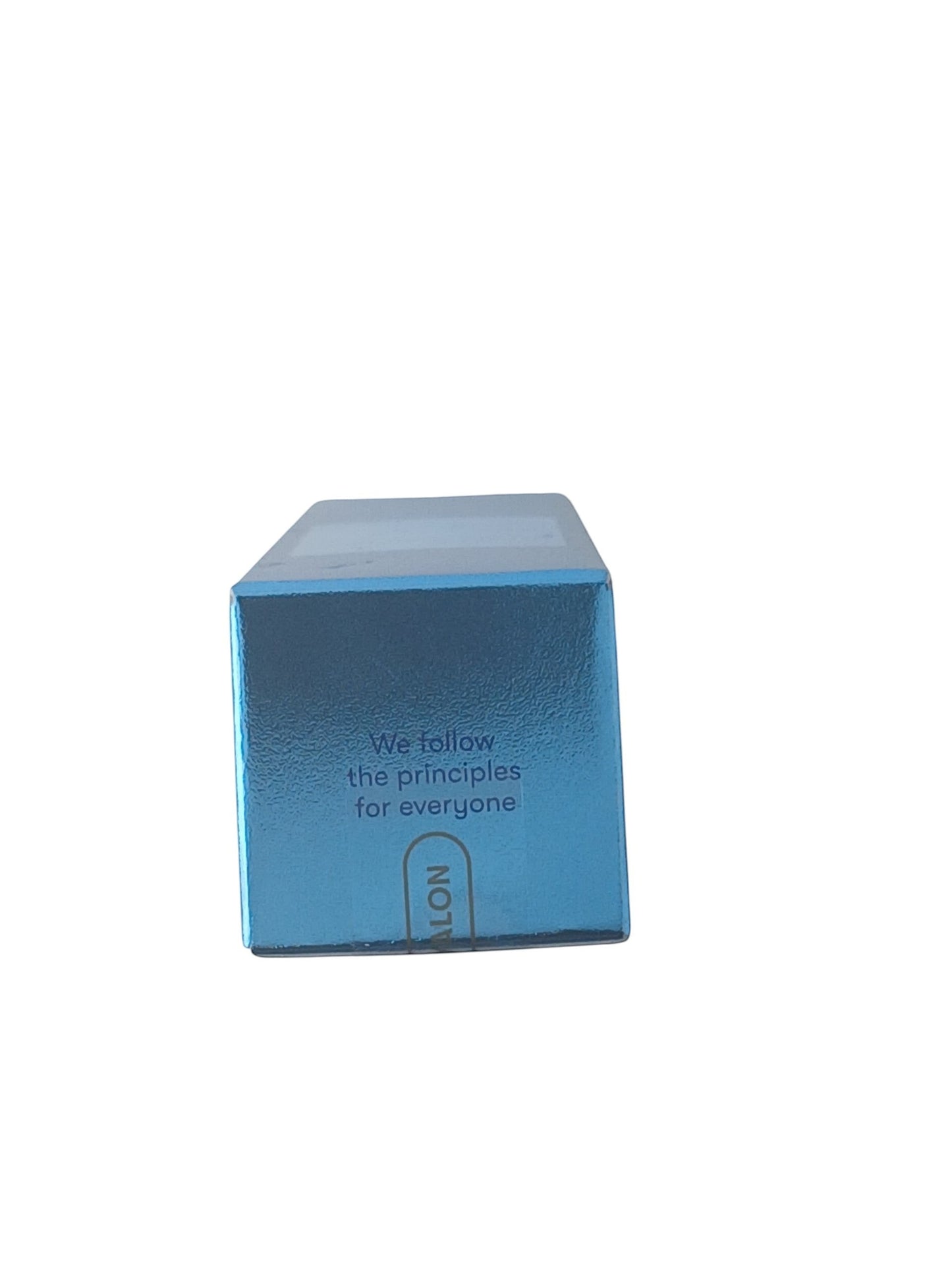 Department Store UK VT Hydrop Reedle Shot facial serum blue metallic packaging top view