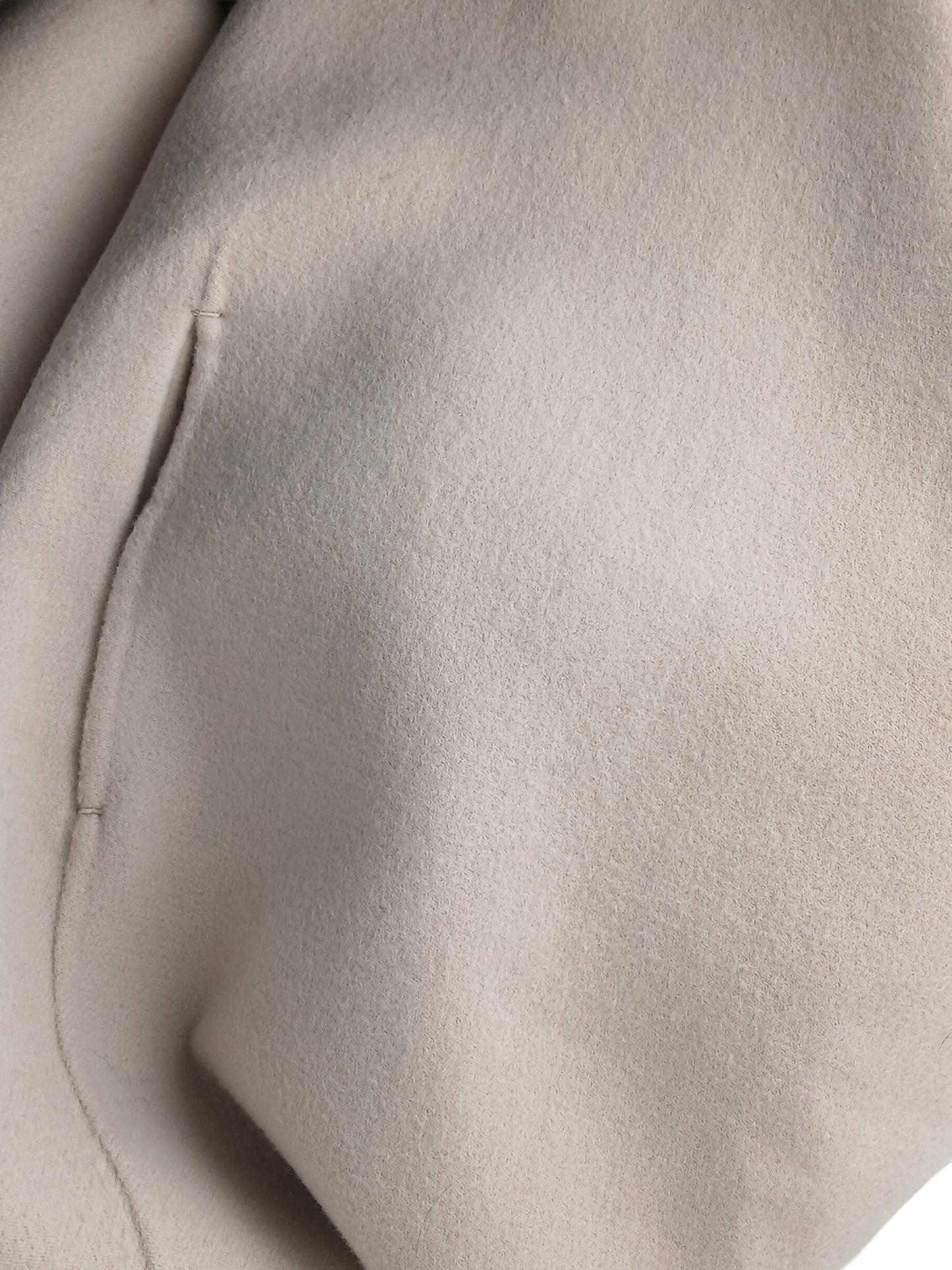 Department Store UK 'S Max Mara beige pure wool dress fabric texture detail