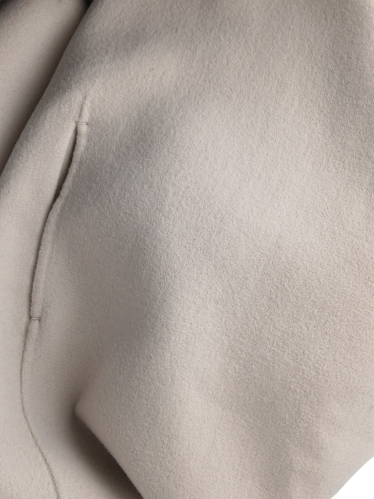 Department Store UK 'S Max Mara beige pure wool dress fabric texture detail