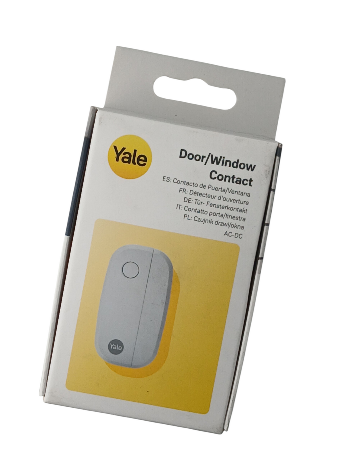 Department Store UK Yale smart door and window contact sensor in white packaging for home security systems