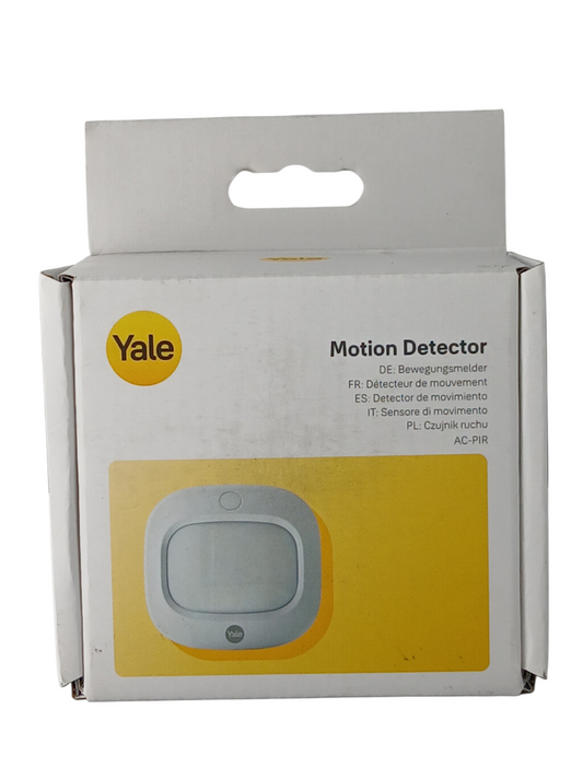 Department Store UK Yale Smart Home Security Motion Detector in white packaging box