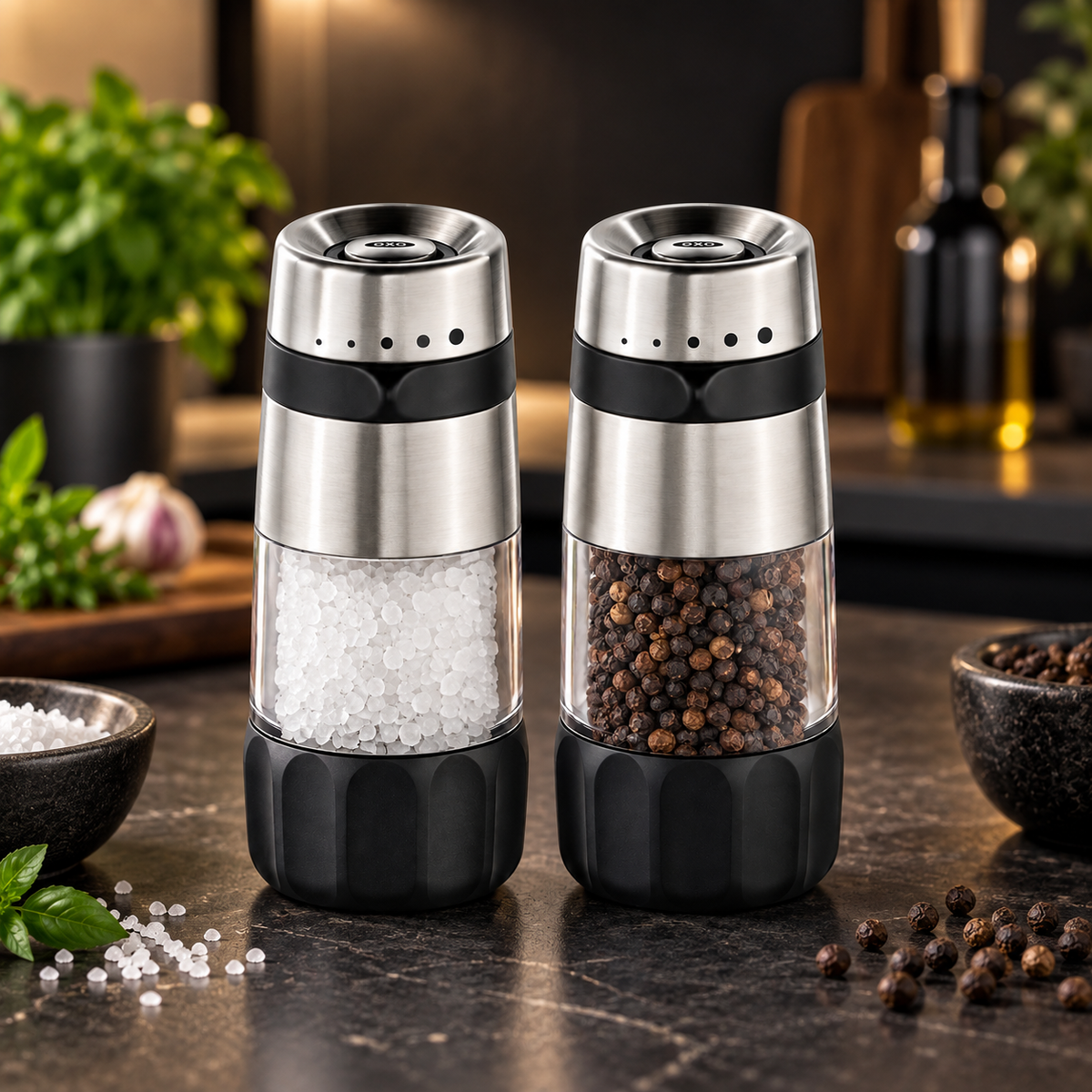 OXO Good Grips Salt and Pepper Grinder Set