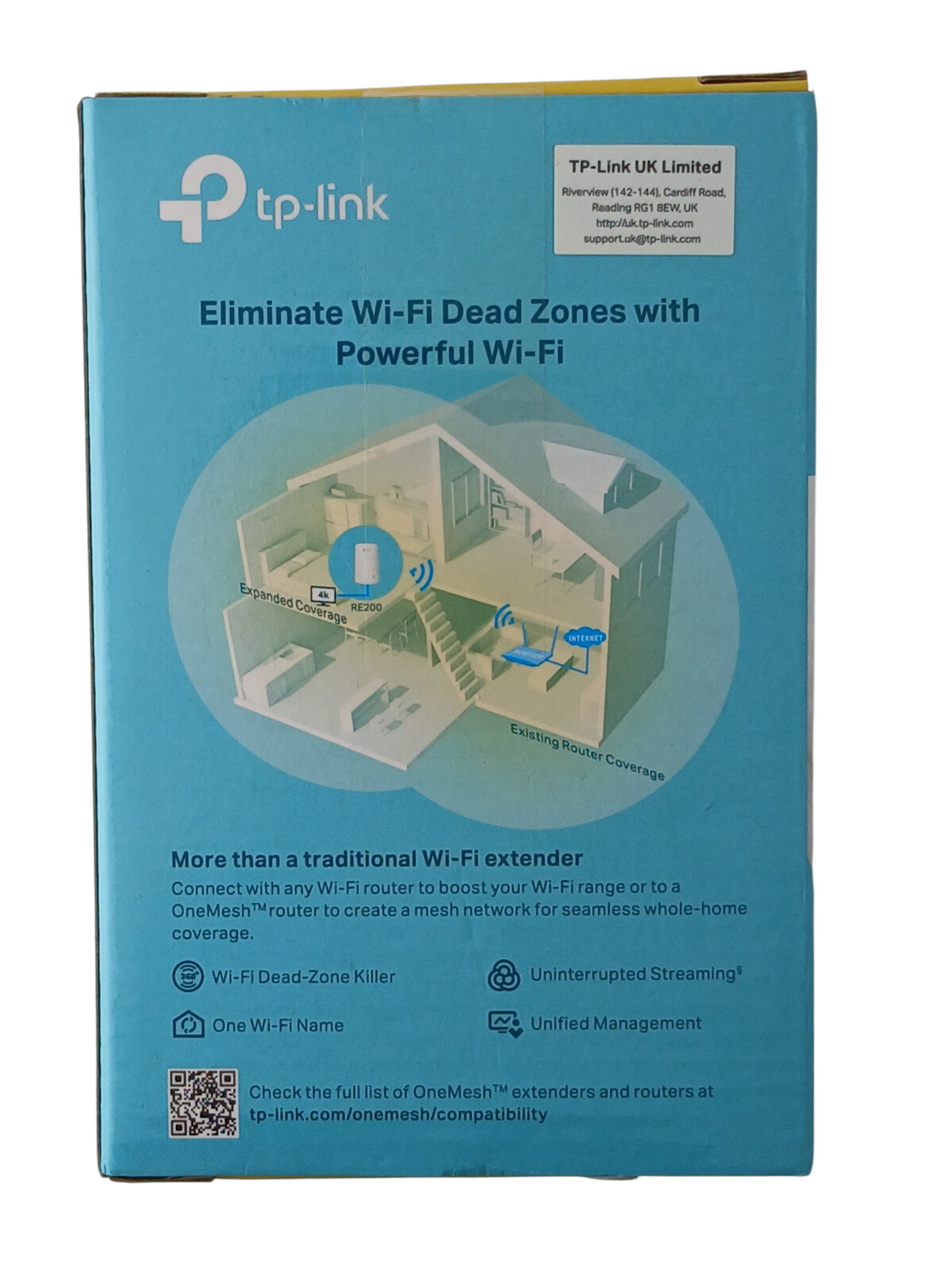 tp-link Dual Band Mesh Wi-Fi Range Extender