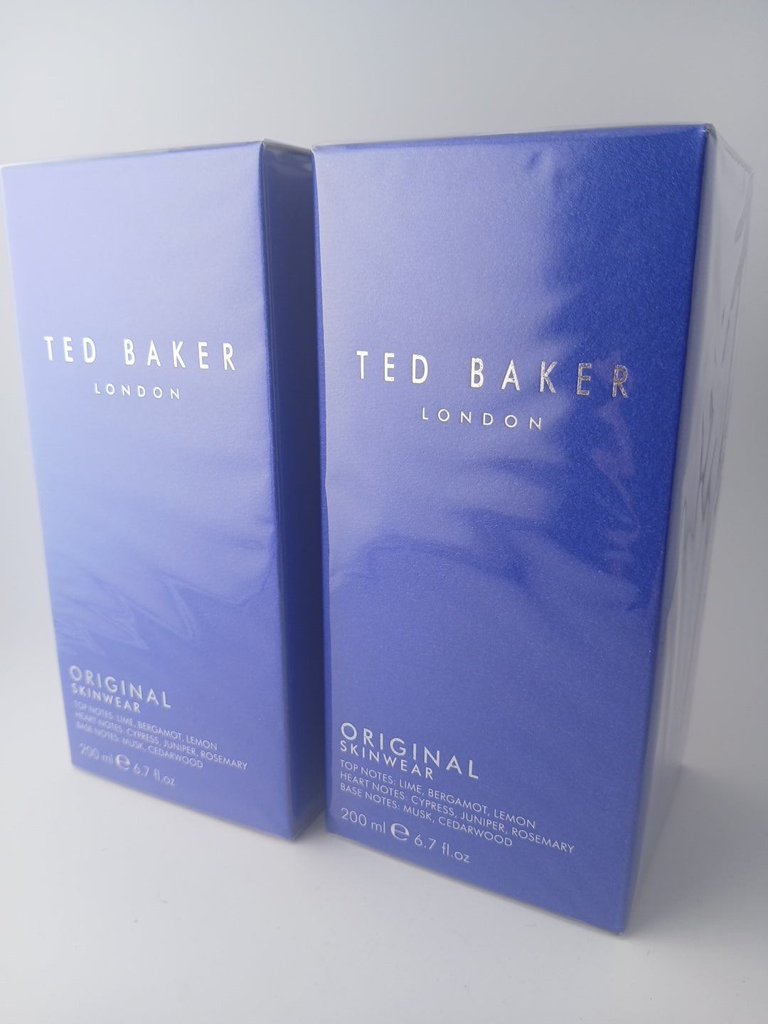 TED BAKER Original Skinwear Men Eau de Toilette, 2 Pack, 200ml Each
