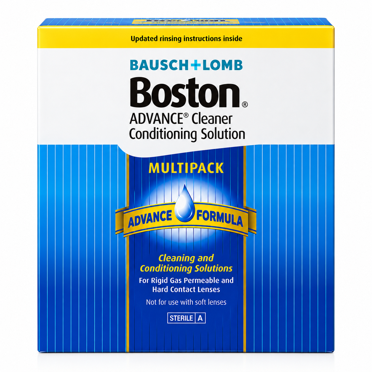 Bausch + Lomb Boston Cleaning & Conditioning Solutions, 3 x 30ml and 3 x 120ml