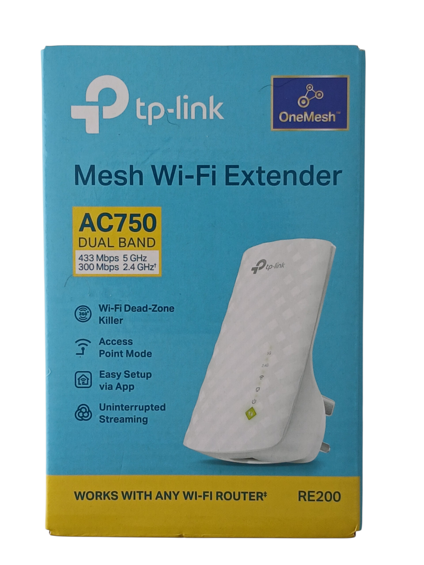tp-link Dual Band Mesh Wi-Fi Range Extender