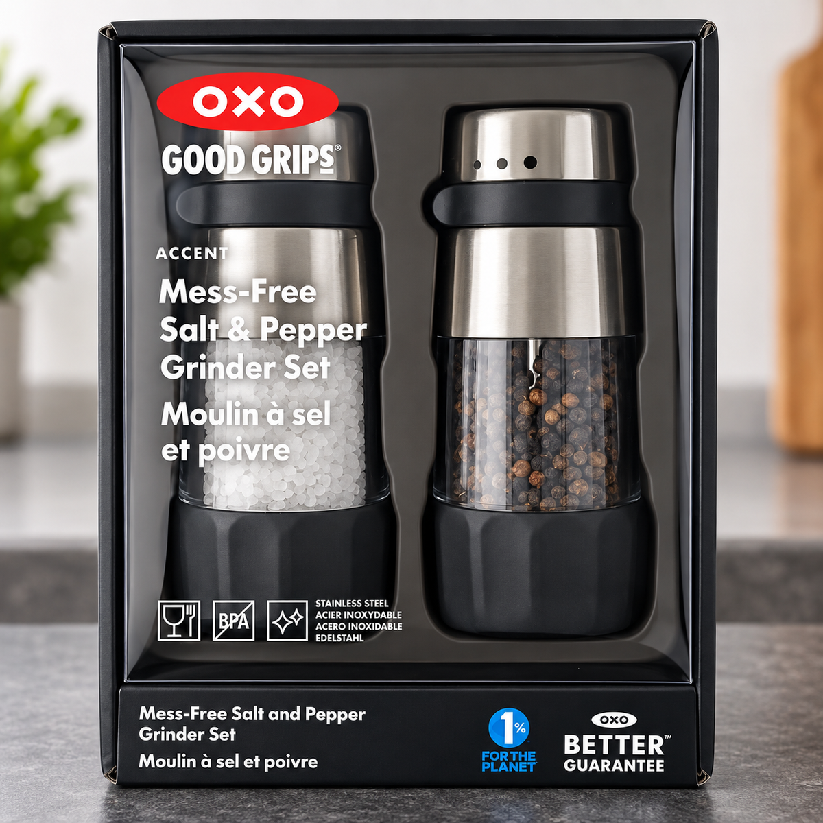 OXO Good Grips Salt and Pepper Grinder Set