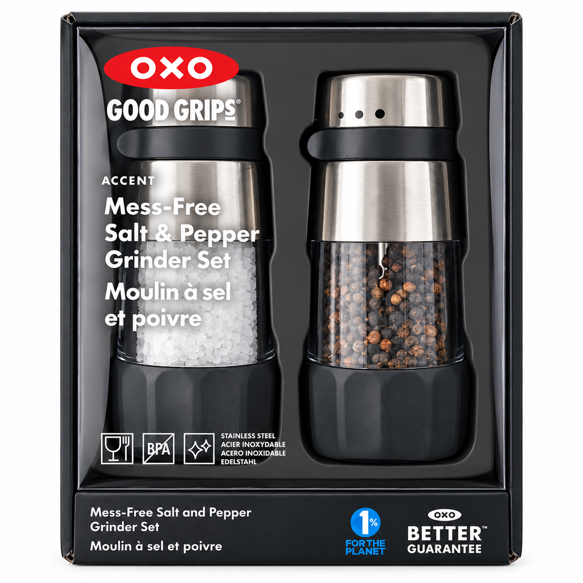 OXO Good Grips Salt and Pepper Grinder Set