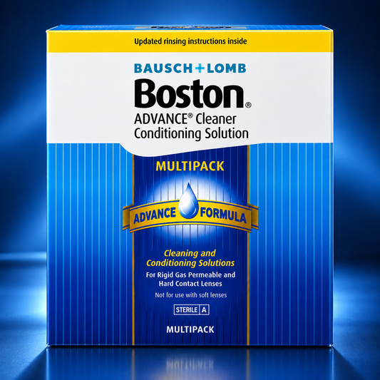 Bausch + Lomb Boston Cleaning & Conditioning Solutions, 3 x 30ml and 3 x 120ml