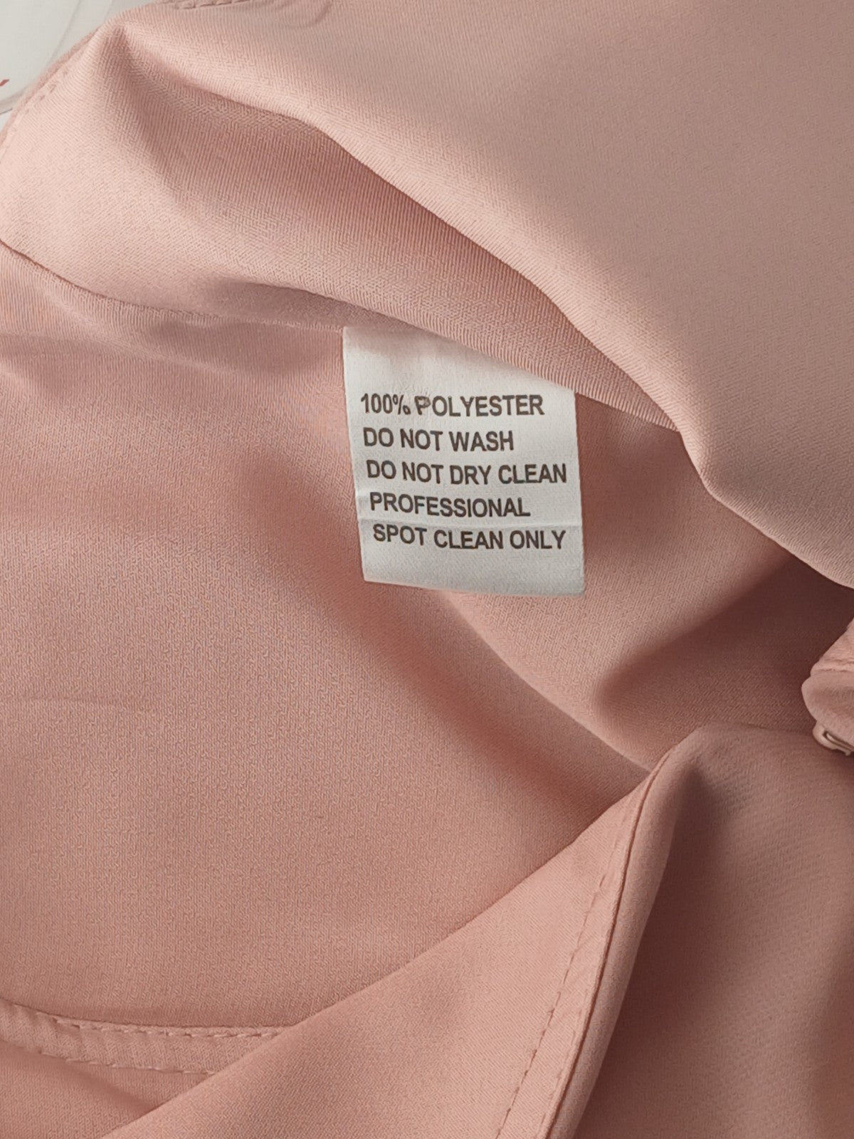 Department Store UK JJ's House dusty rose chiffon maxi dress detail view