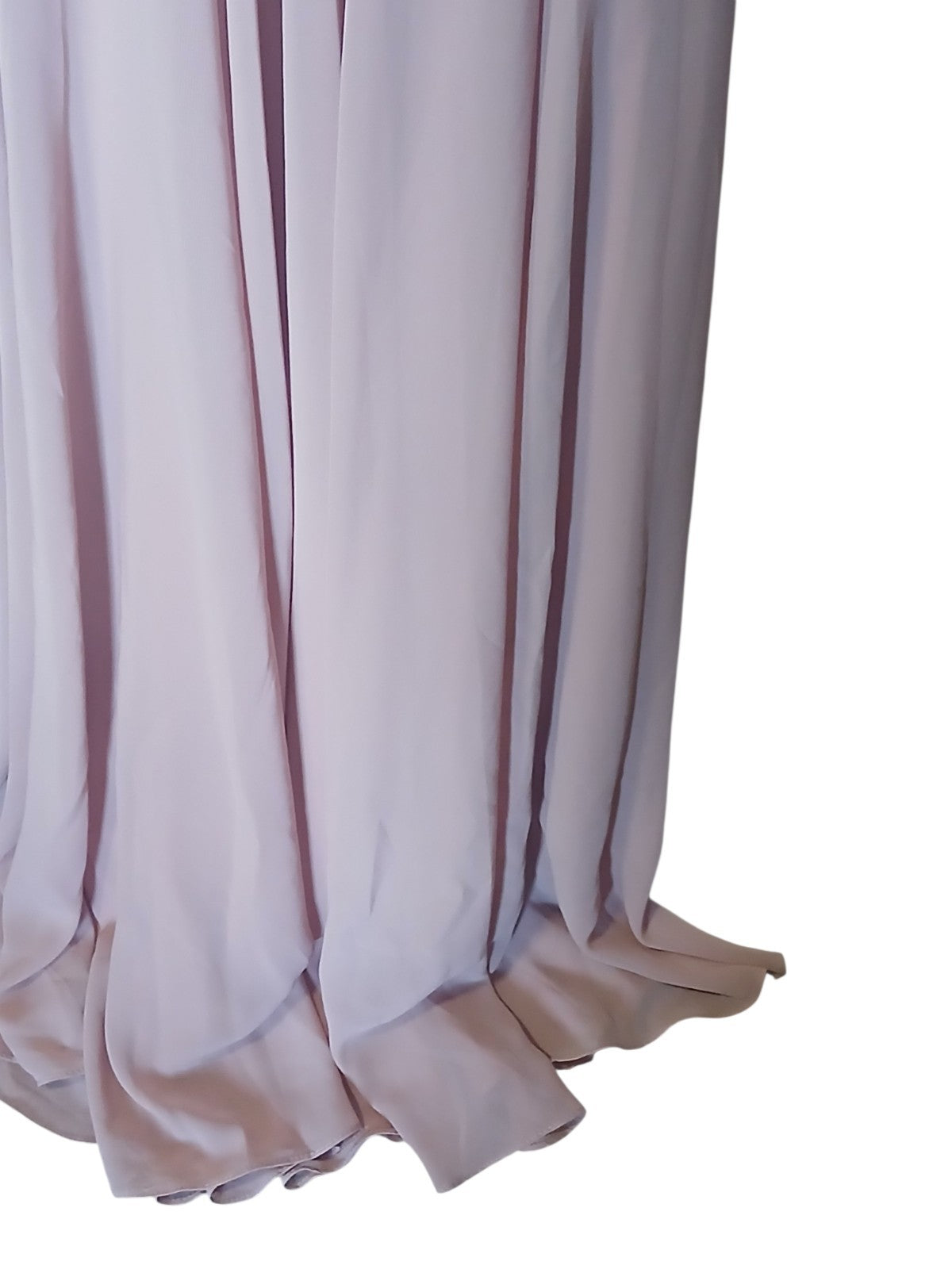 Department Store UK JJ's House dusty rose chiffon maxi dress tag detail